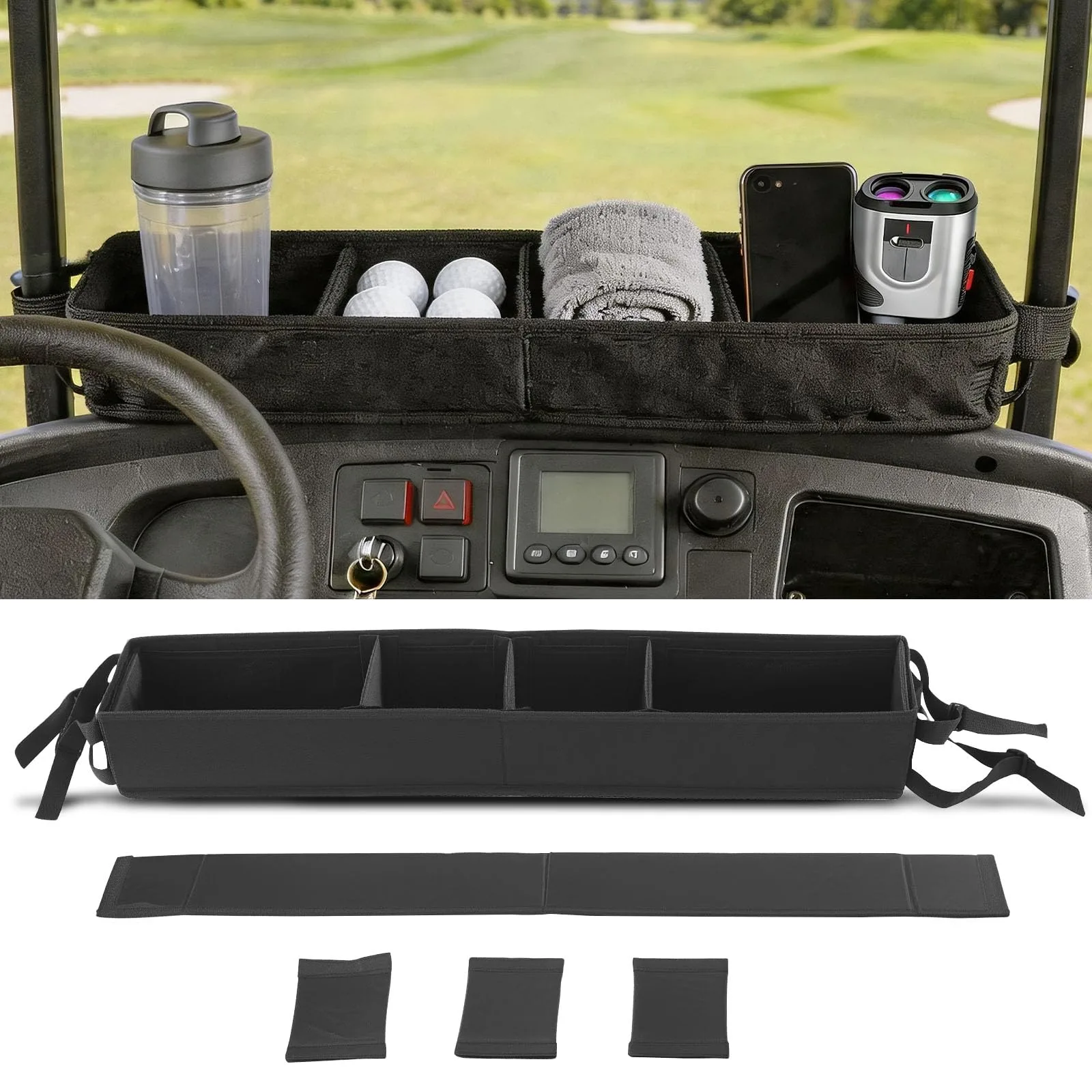 maXpeedingrods EC45VS Golf Cart Front Storage Basket
