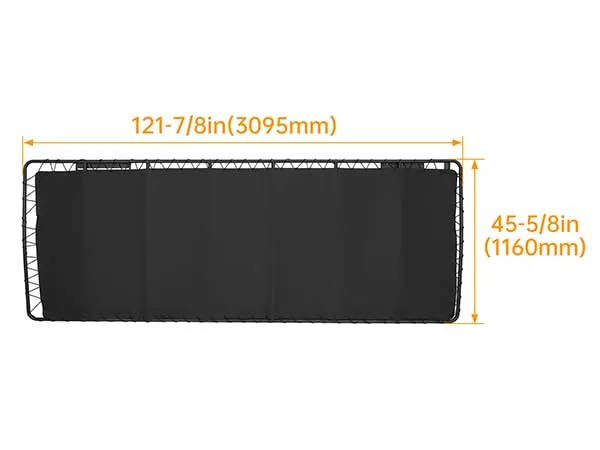 WUTIST GO-5242 Golf Cart Roof for E-Z-GO, Yamaha & Club Car image 2