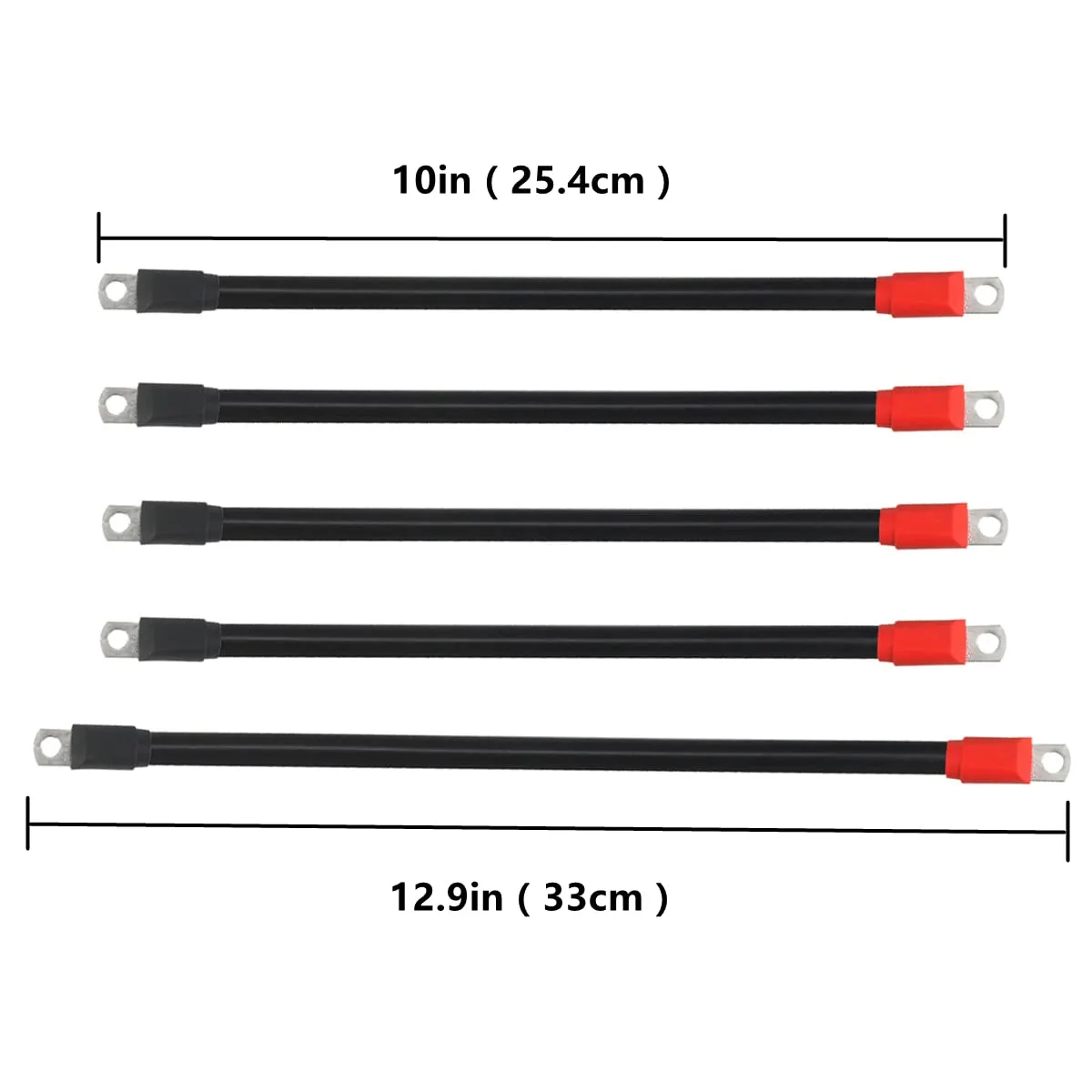 HKOO 4 AWG Golf Cart Battery Cable Set for E-Z-GO TXT/Medalist 1994-Up image 2