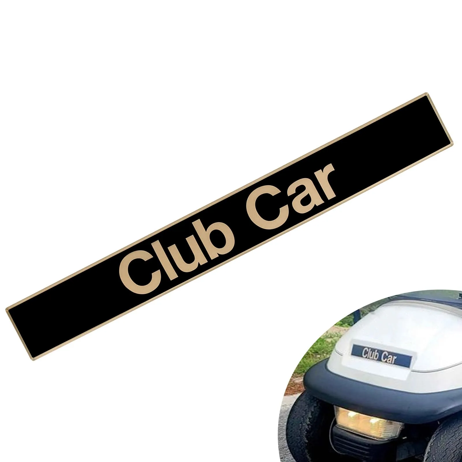 CartClan Golf Cart Emblem Sticker for Club Car Precedent