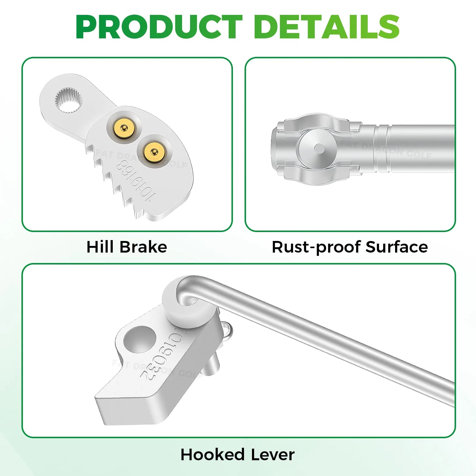 Panglong Club Car DS Park Brake Latch Kit image 2