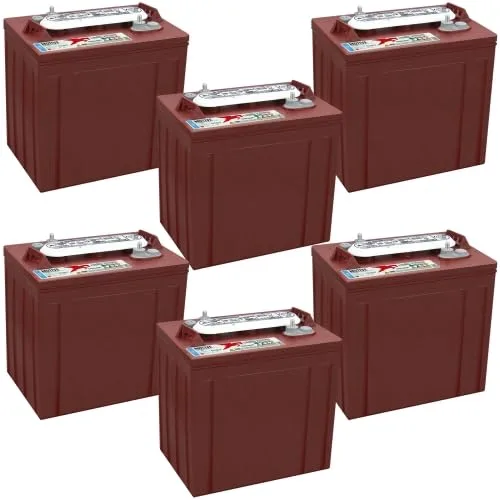 Trojan T-125 GC2 6V 240Ah Deep-Cycle Flooded Lead‑Acid Battery — 6-Pack