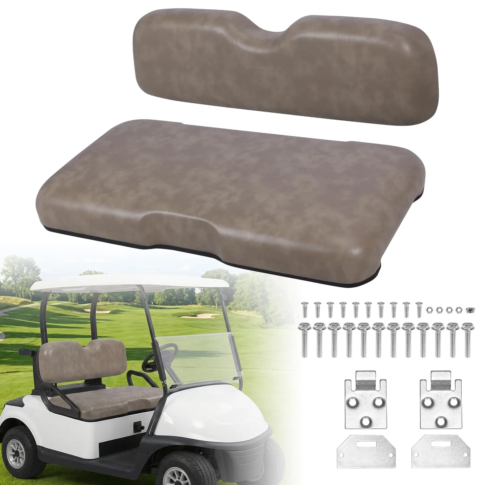 Generic Front Seat Cushion Set for E-Z-GO RXV 2008+ image 2