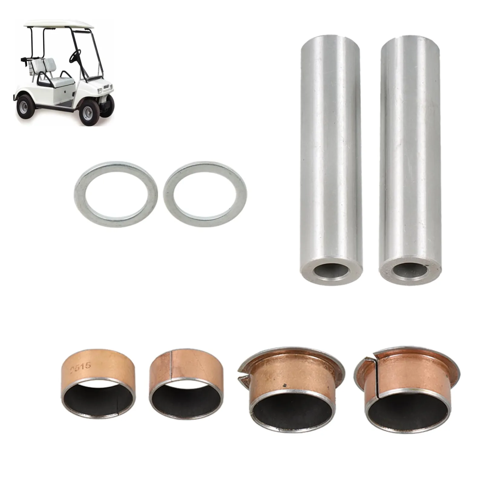 SEBLAFF Spindle King Pin Tube Kit for TXT RXV Golf Carts