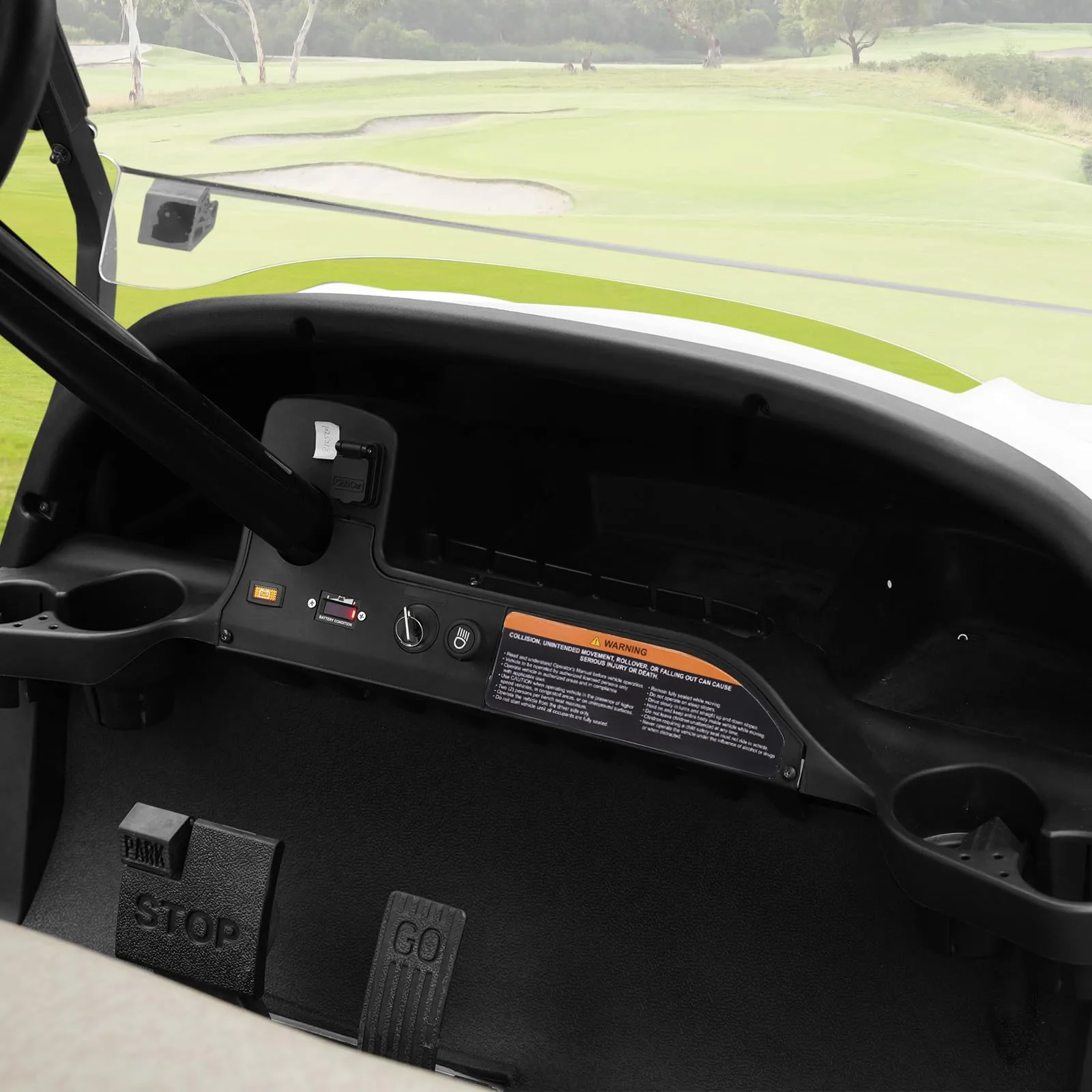 Dacalo Dash Cover for Club Car Tempo Electric Golf Cart image 4