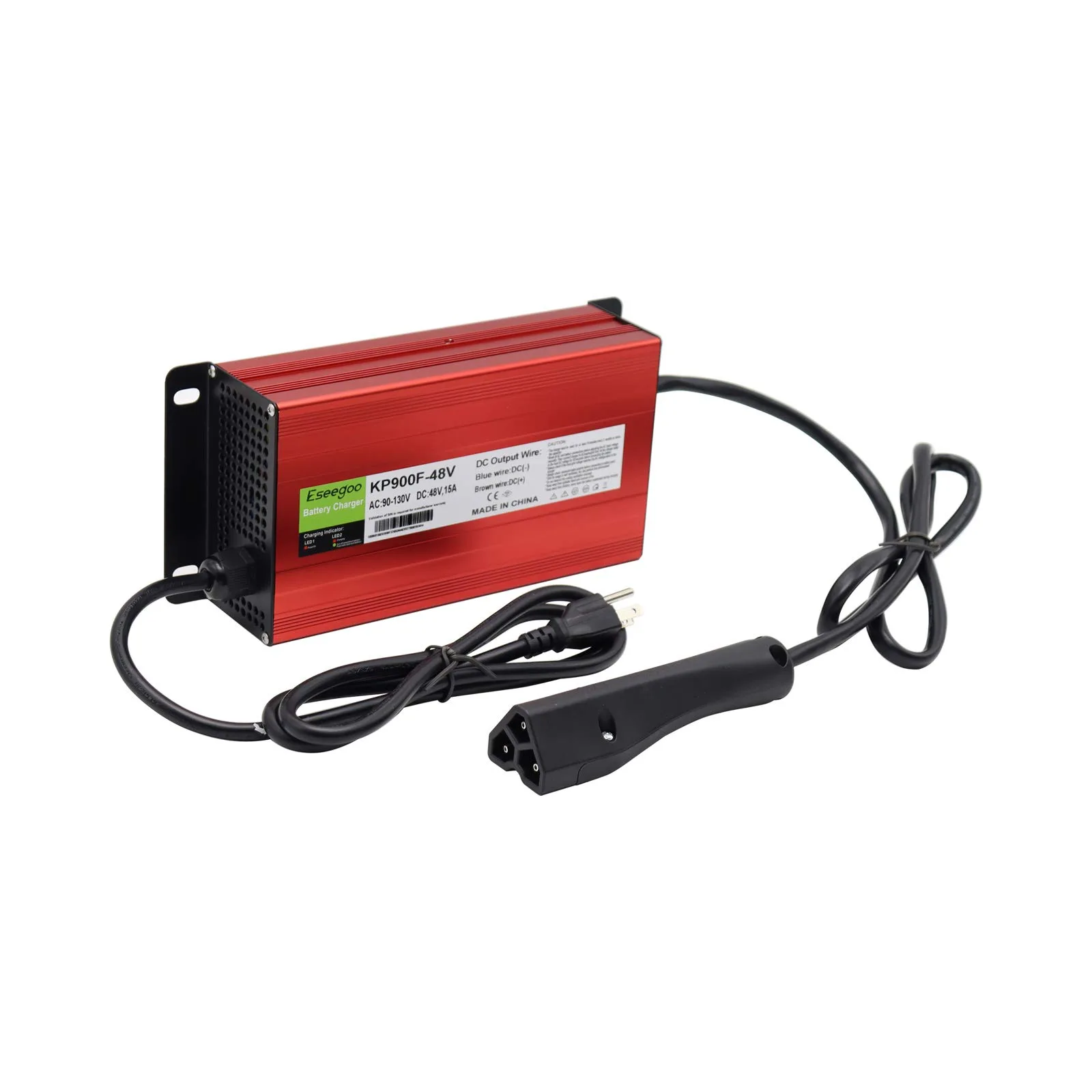 eseegoo 48V 15A Charger for EZGO RXV & TXT Golf Carts image 2