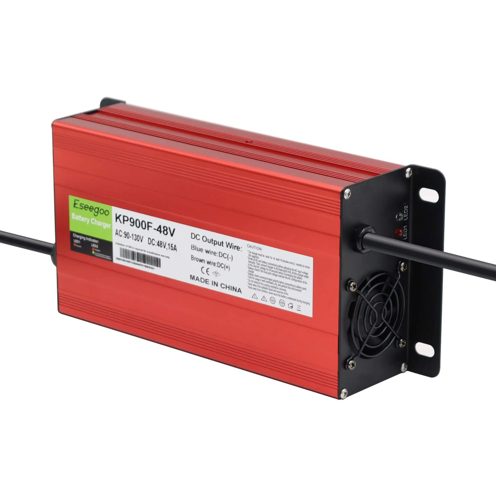 eseegoo 48V 15A Charger for EZGO RXV & TXT Golf Carts image 3