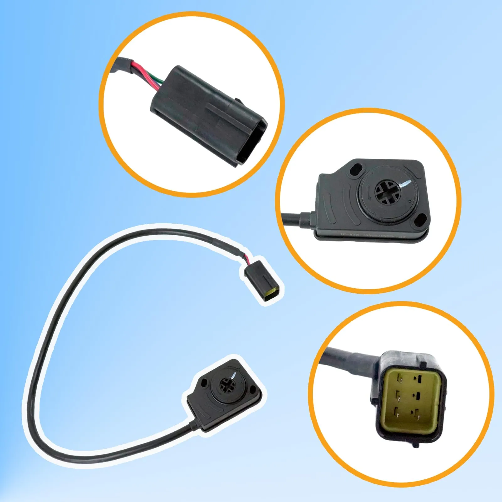 IROMEHONY Throttle Sensor for Epic Golf Cart 3203040028 image 3