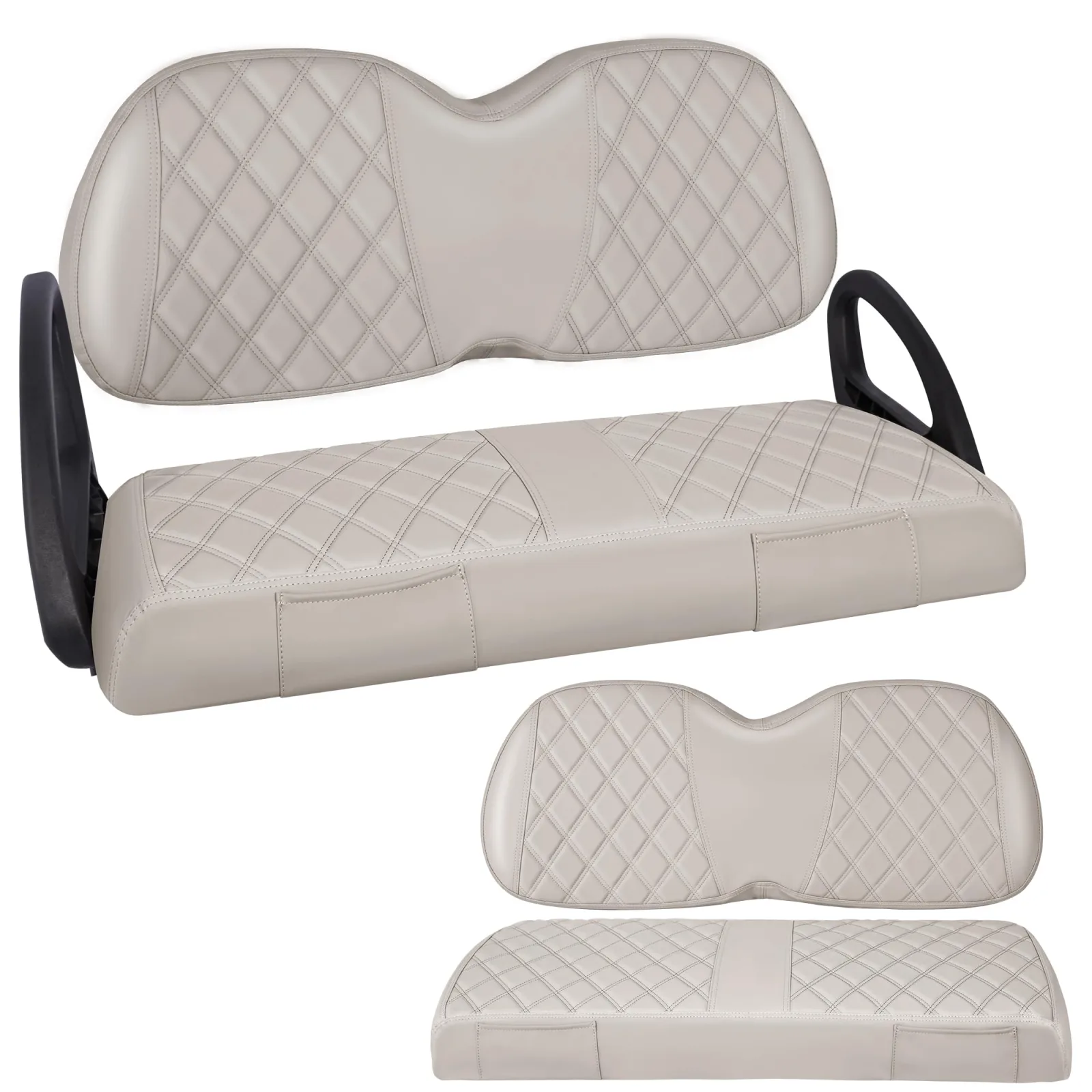 SANXIACAR Club Car Tempo Front & Rear Seat Covers