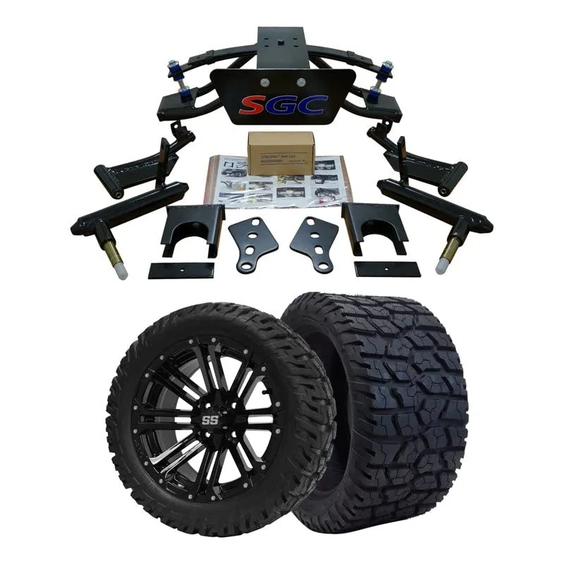 Club Car Precedent 4-Inch Lift Kit with Wheels and Tires