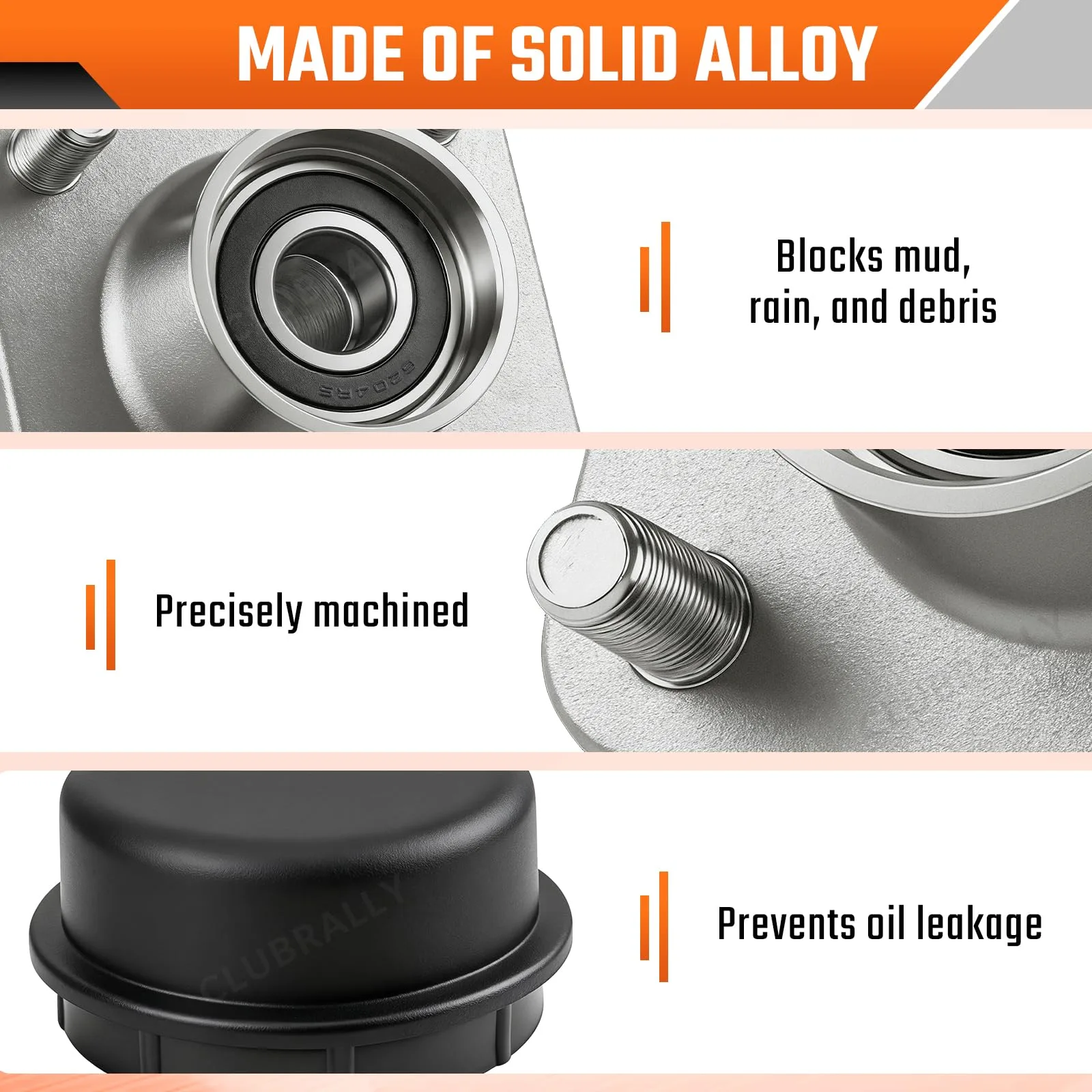 CLUBRALLY CB-0083 Front End Repair Kit for Club Car Precedent image 2