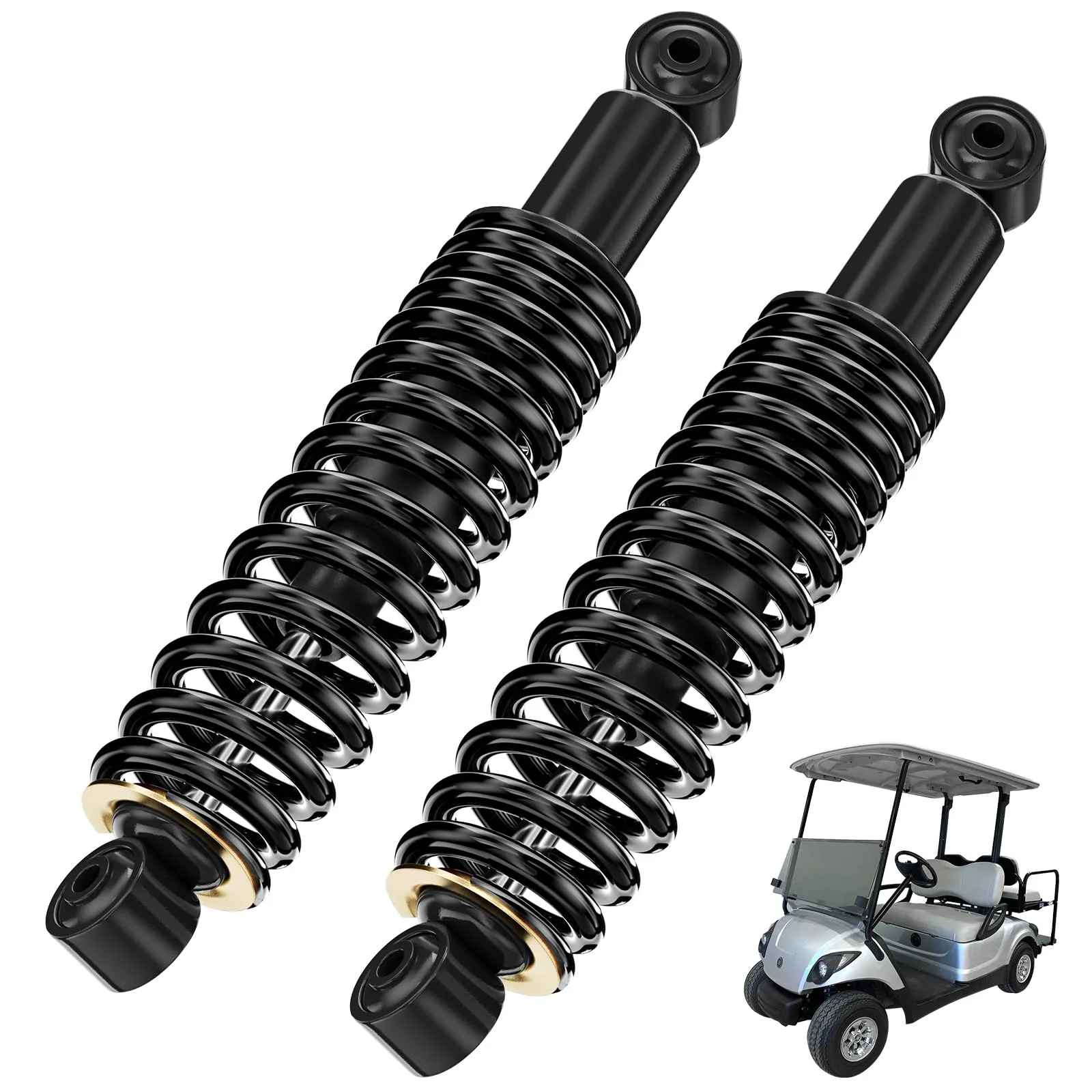 Vaccitect Rear Shocks with Springs for Yamaha Golf Carts