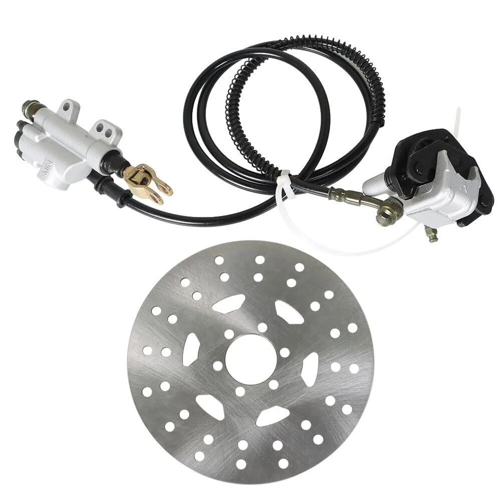 Generic Rear Hydraulic Brake Caliper and Rotor Kit