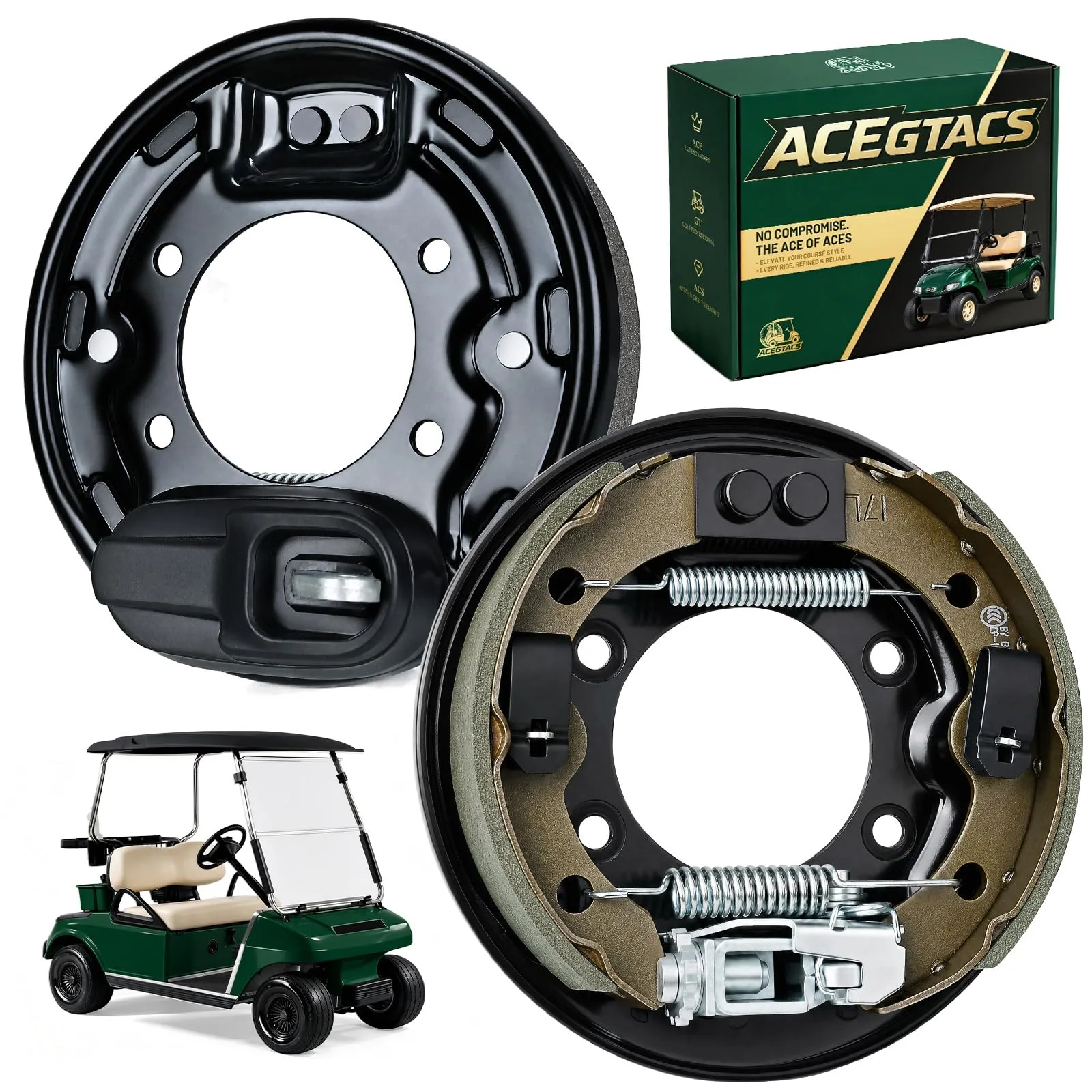 ACEGTACS Golf Cart Rear Brake Assembly Kit