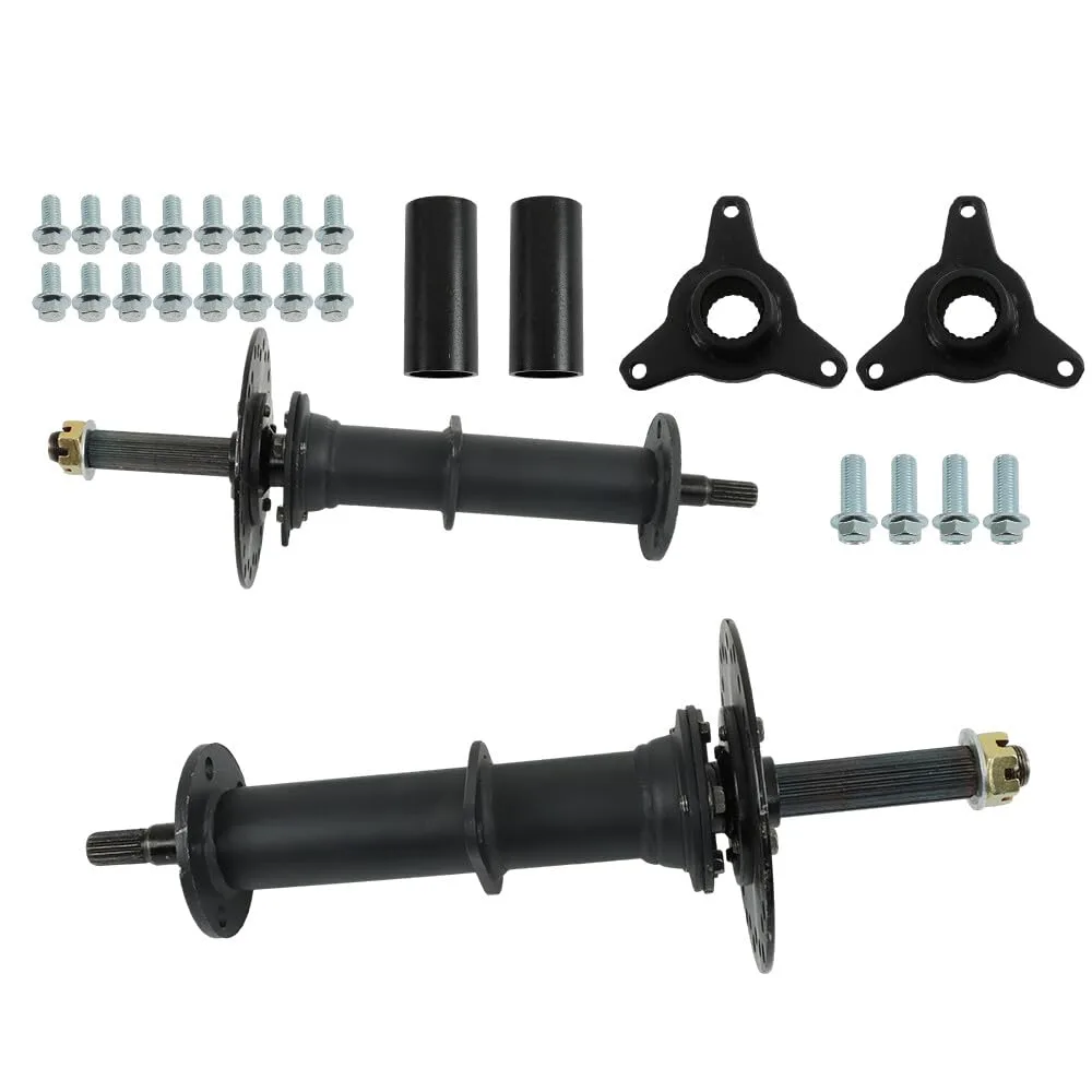 Golf Cart Parts & Accessories for Go Kart ATV UTV Golf 3 Stud Wheels 40" Rear Differential Axle Kits Mod-G33S-1307