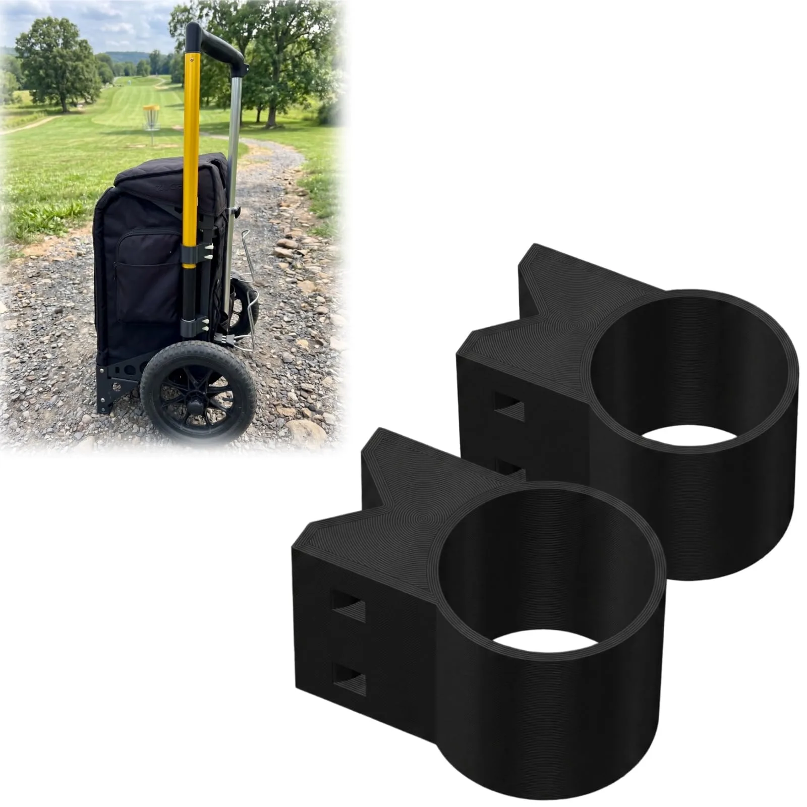 Retriever Rod Holder Compatible with Zuca Cart 2 Pack