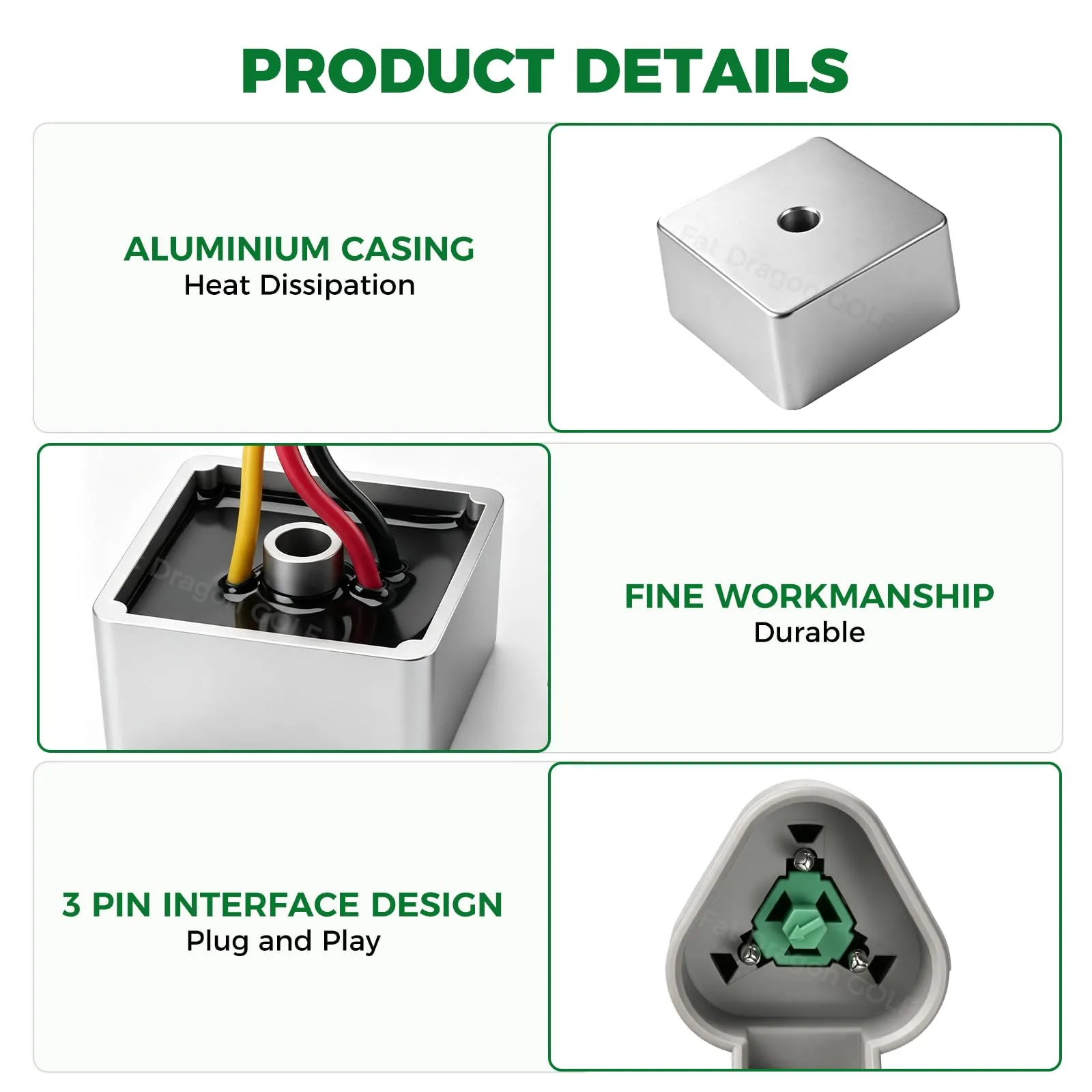 Panglong 12V Voltage Regulator for Club Car Precedent & Tempo FDG-037 image 4