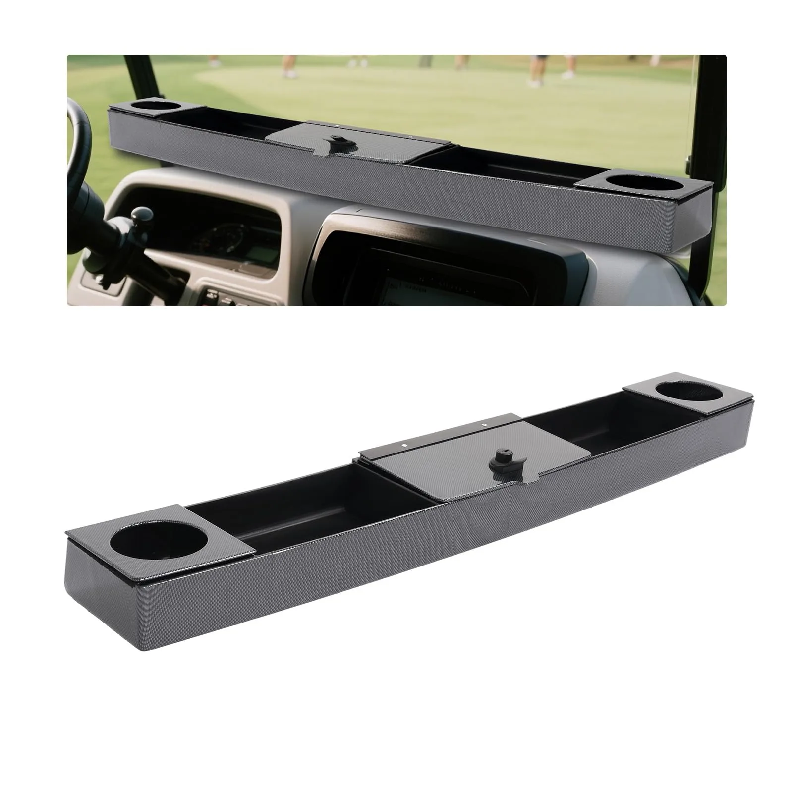WUTIST Front Dash Storage Tray for Golf Carts GO-5219