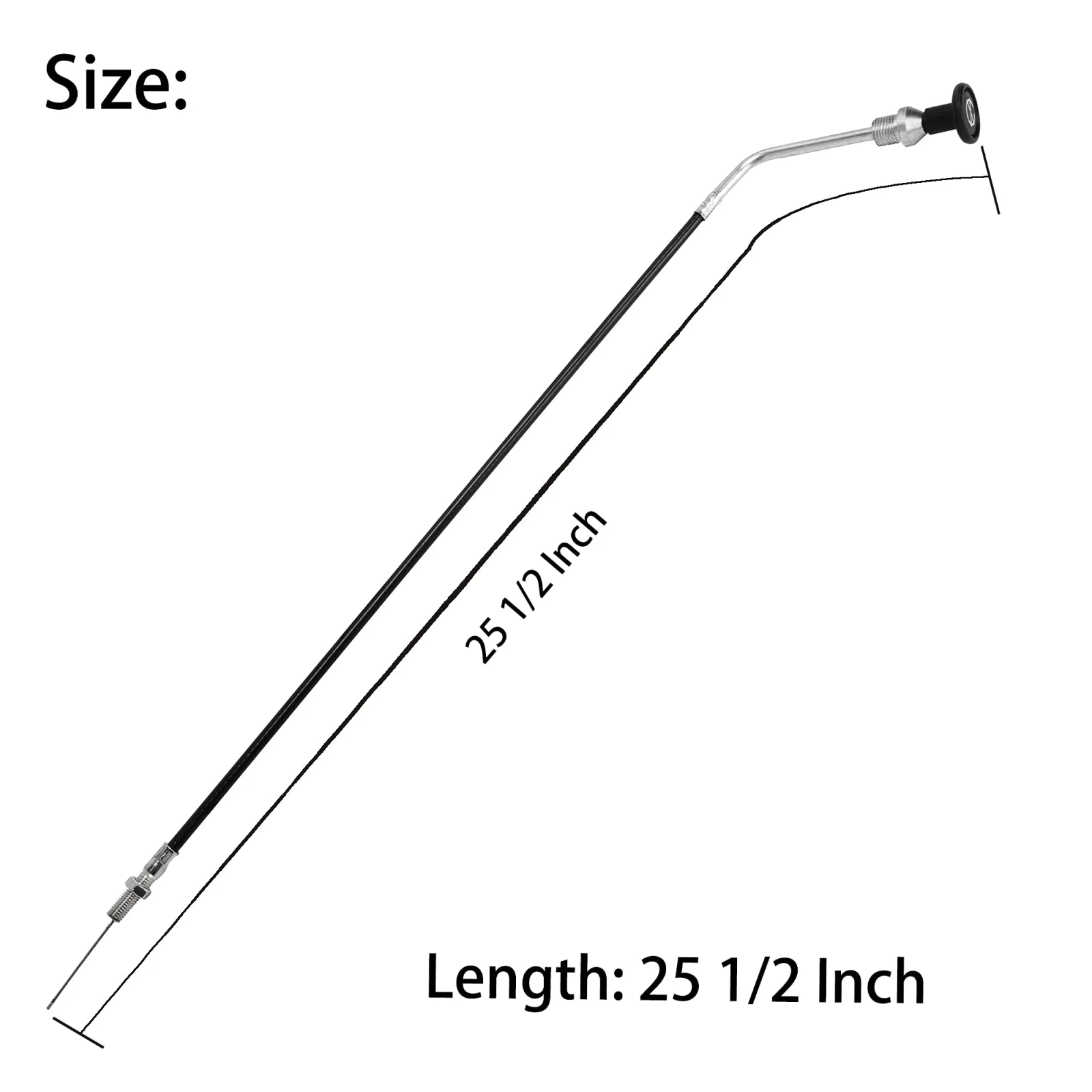 10L0L Choke Control Cable for E-Z-GO Gas Carts 25693-G04 image 4