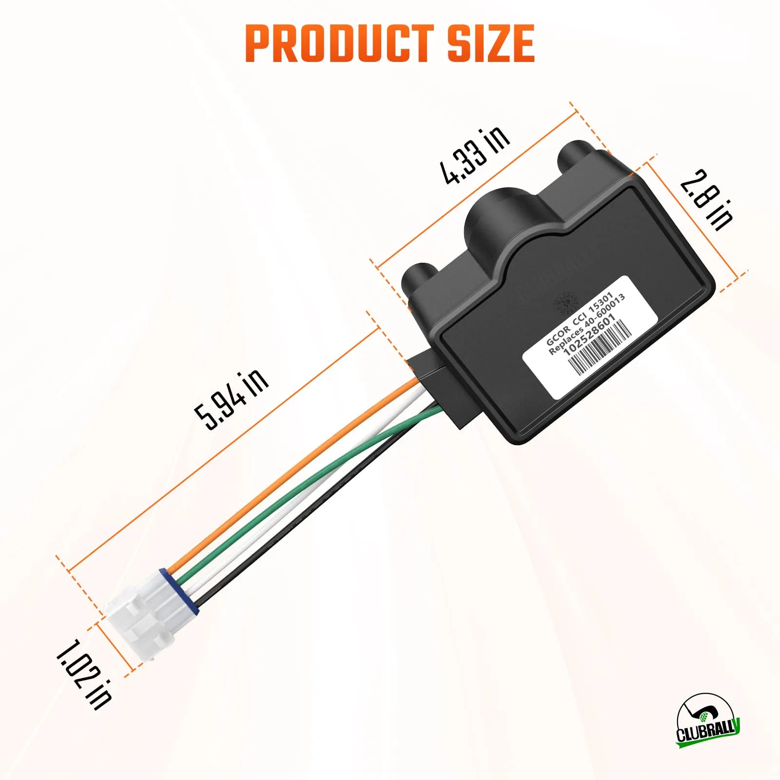 CLUBRALLY GCOR Sensor for Club Car Precedent 2004-2009 image 4