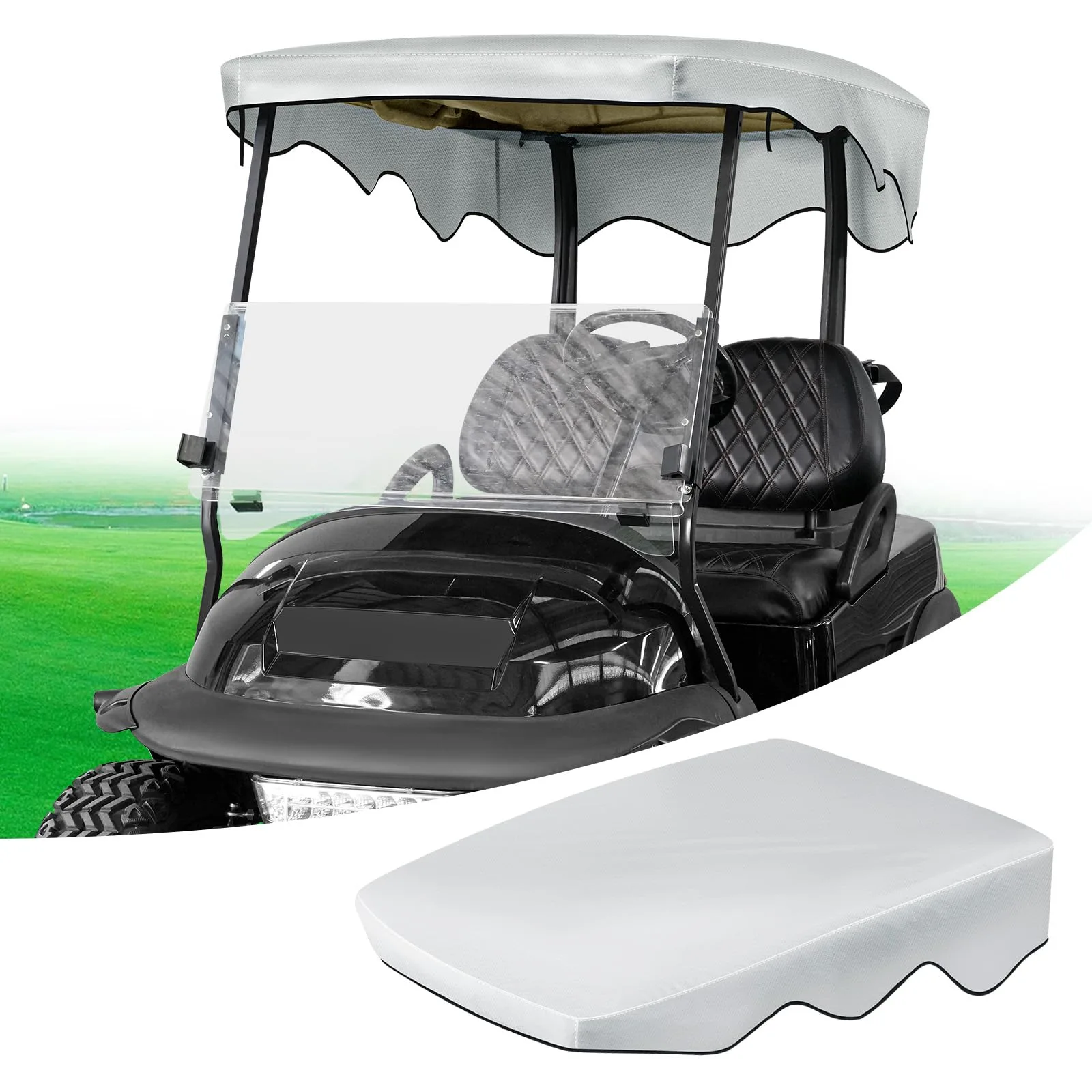 CartClan Roof Cover for Club Car Precedent, CT-0156