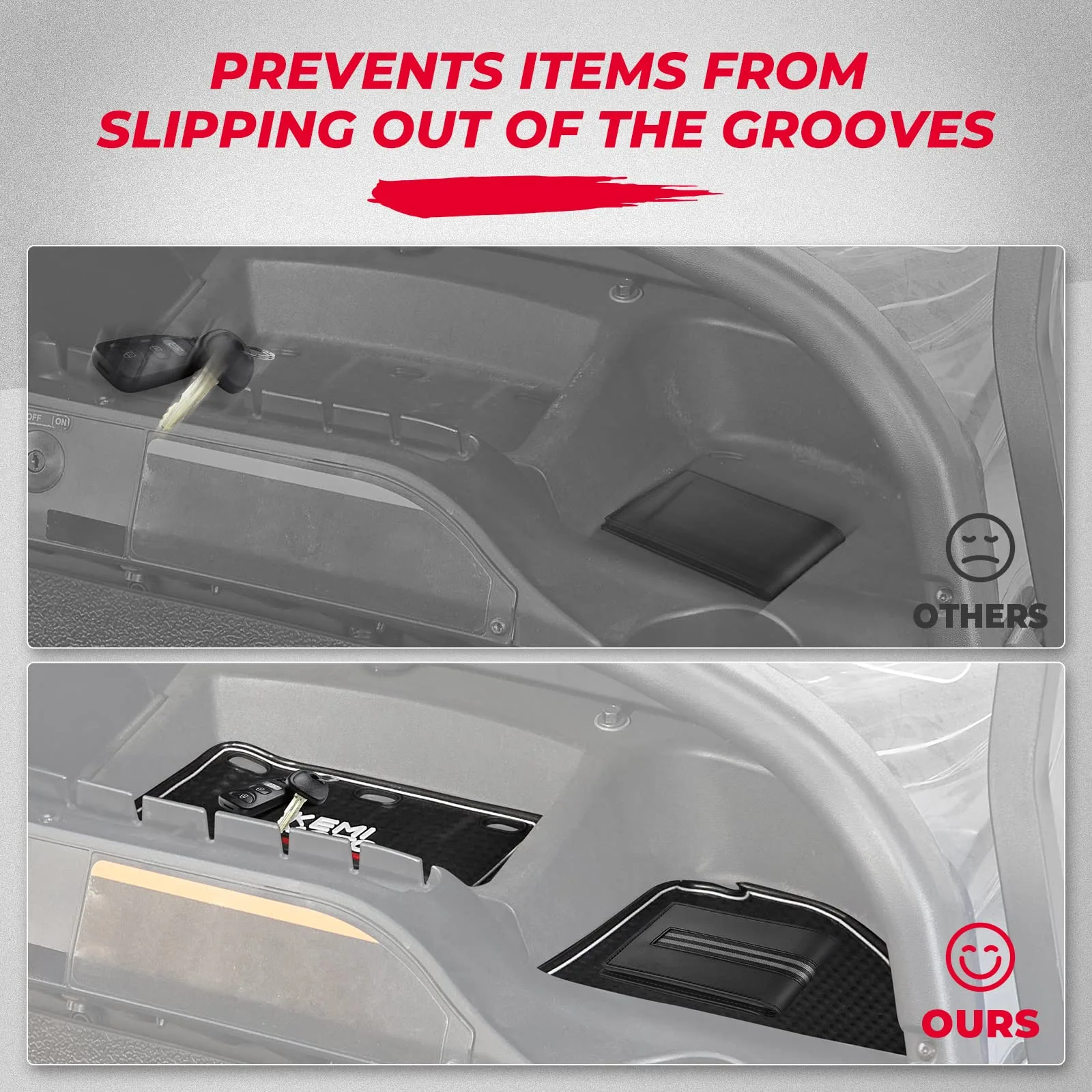 KEMIMOTO Dash Mats for Club Car Precedent and Tempo image 3