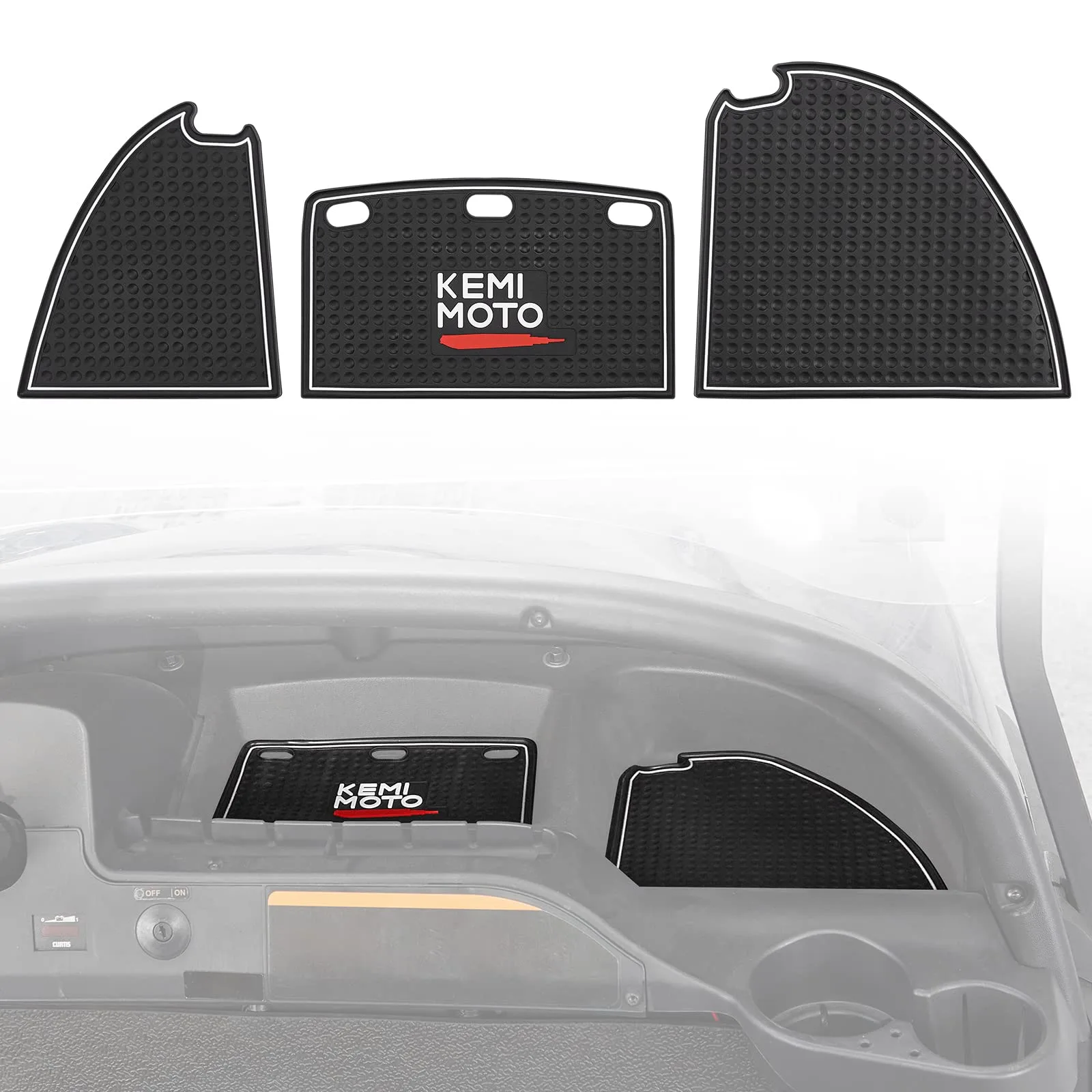 KEMIMOTO Dash Mats for Club Car Precedent and Tempo