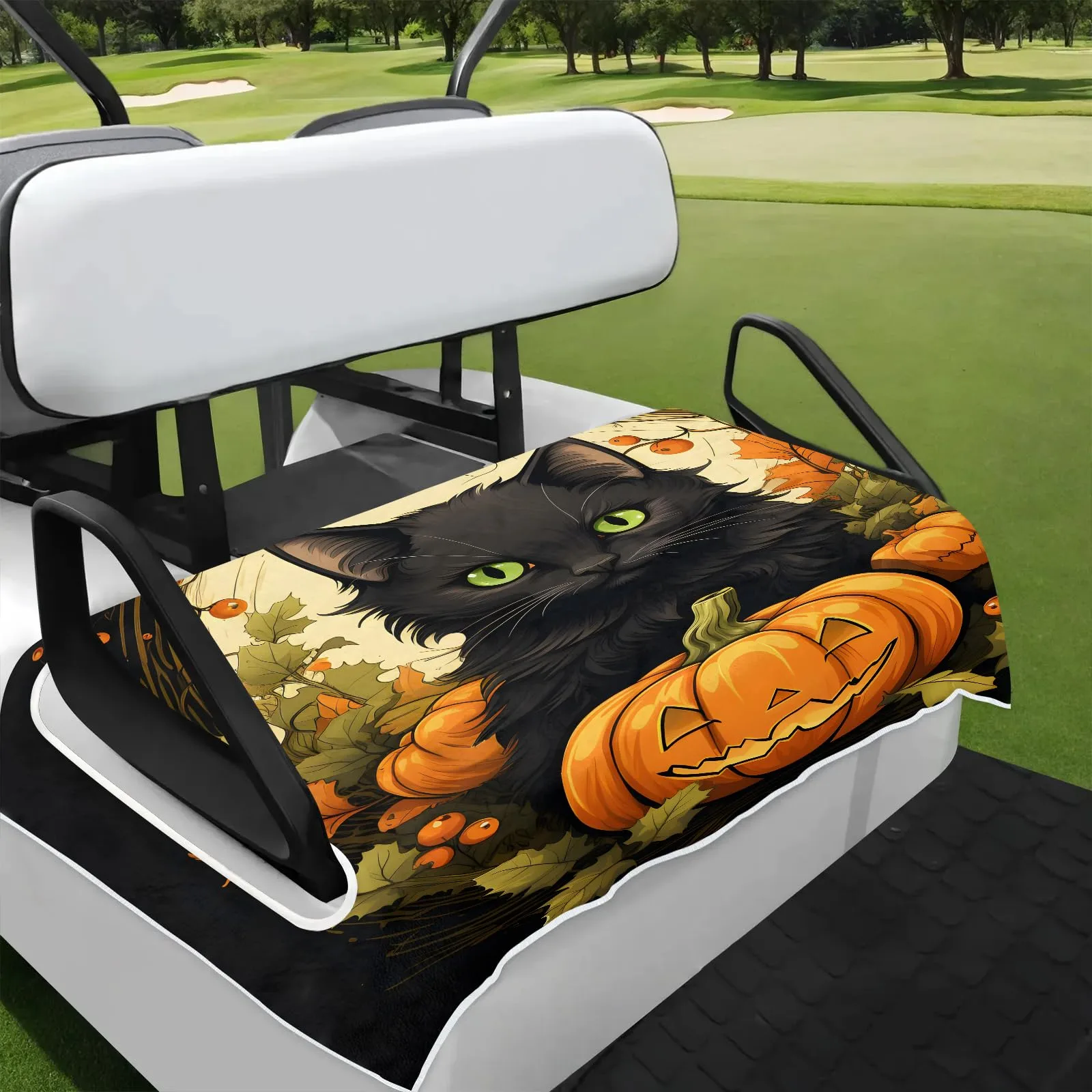 Tiveruda Golf Cart Seat Cover for Double Seats