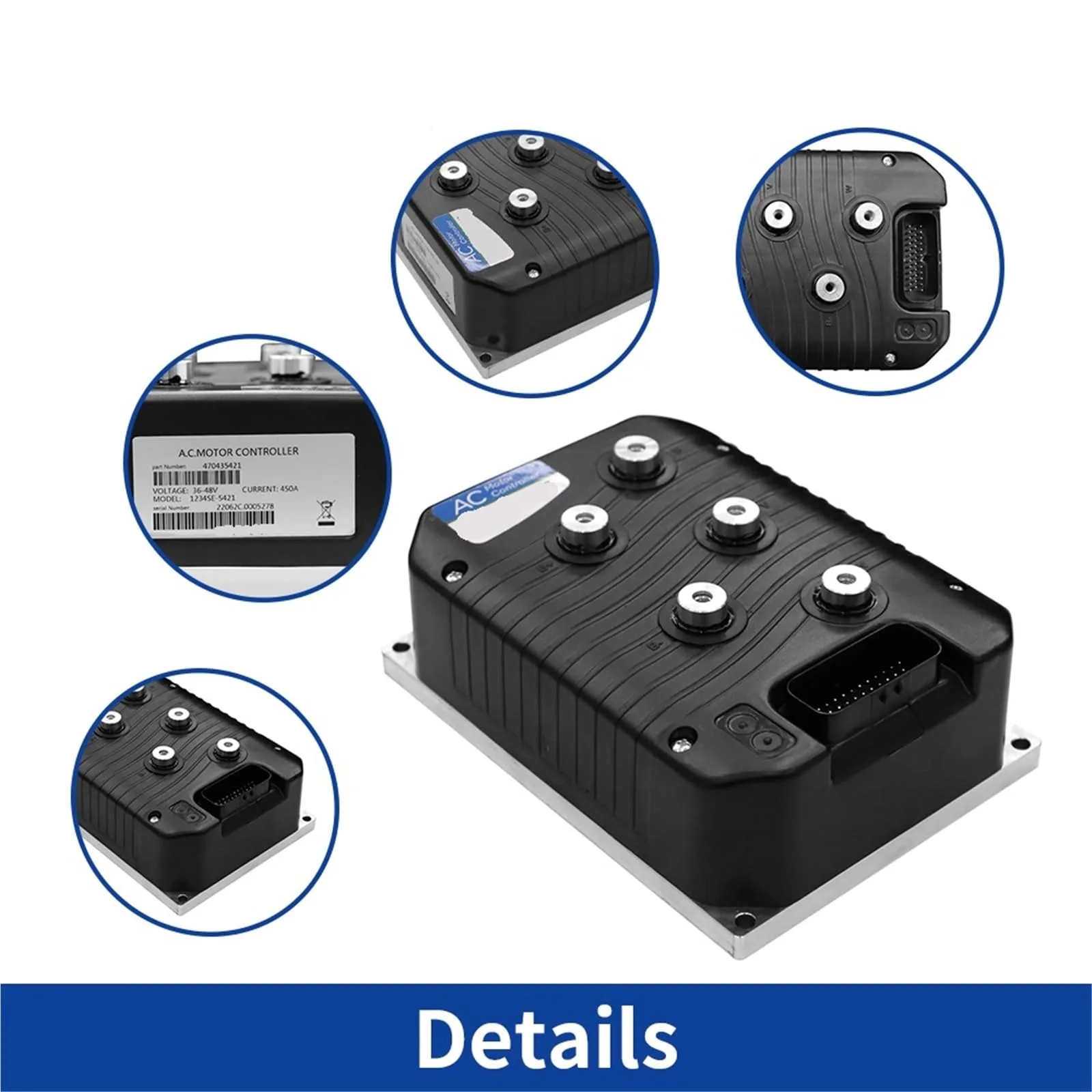 OYFEKNKUZ 1234E AC Induction Motor Controller 48V 450A (2CN710) image 4