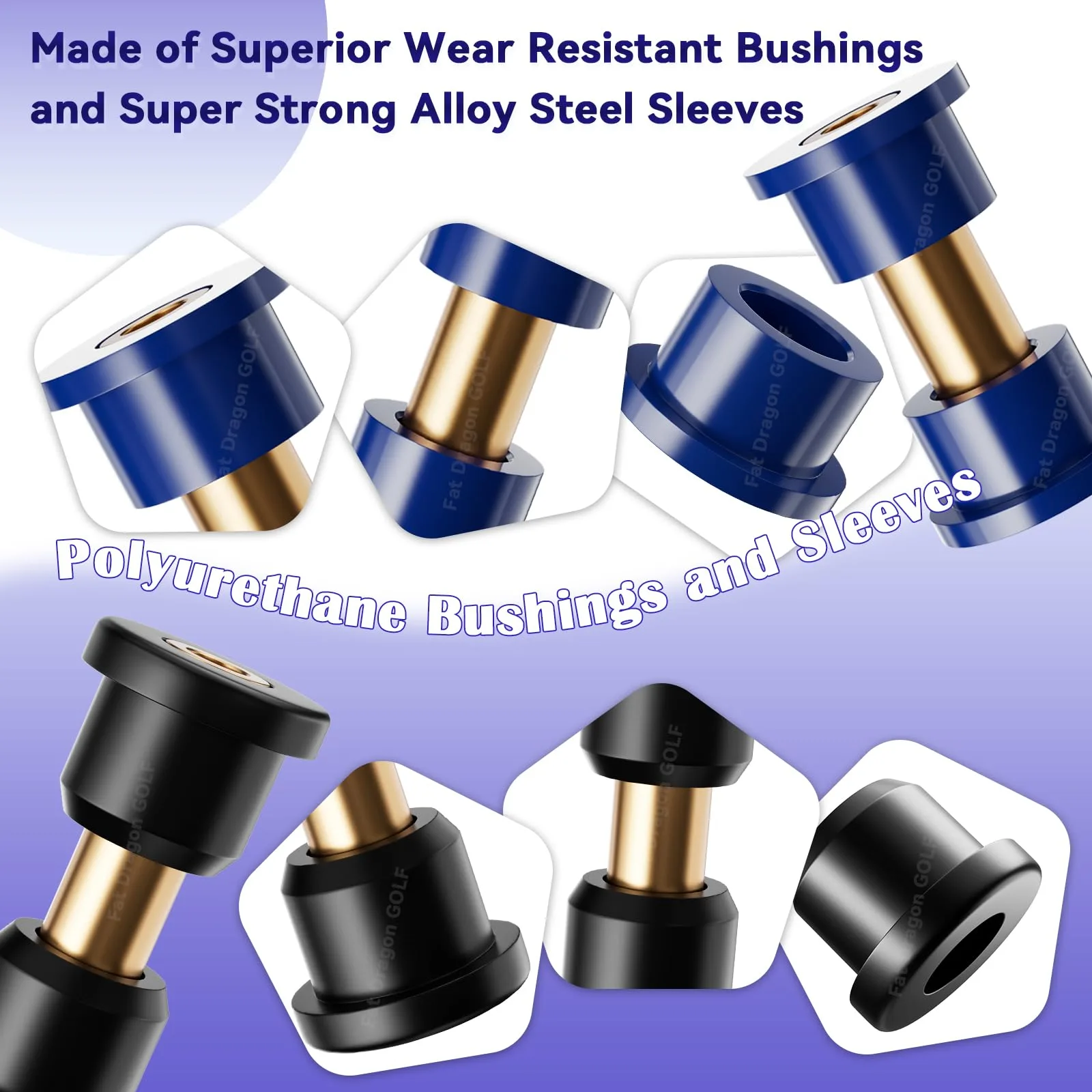 Panglong Club Car DS Front & Rear Bushing Kit FDG-063 image 2
