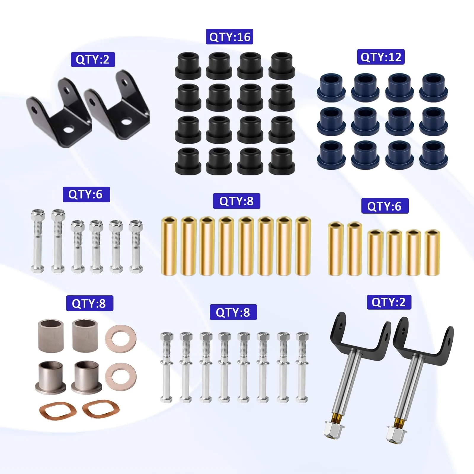 Panglong Club Car DS Front & Rear Bushing Kit FDG-063 image 4