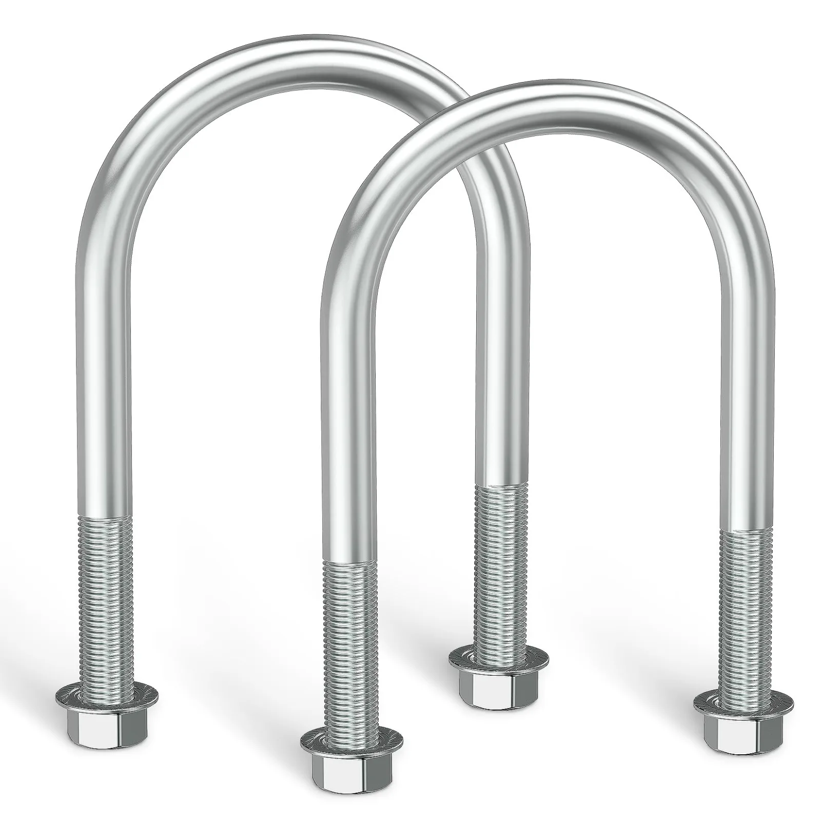 DRIVE UP Rear Leaf Spring U-Bolts for E-Z-GO RXV