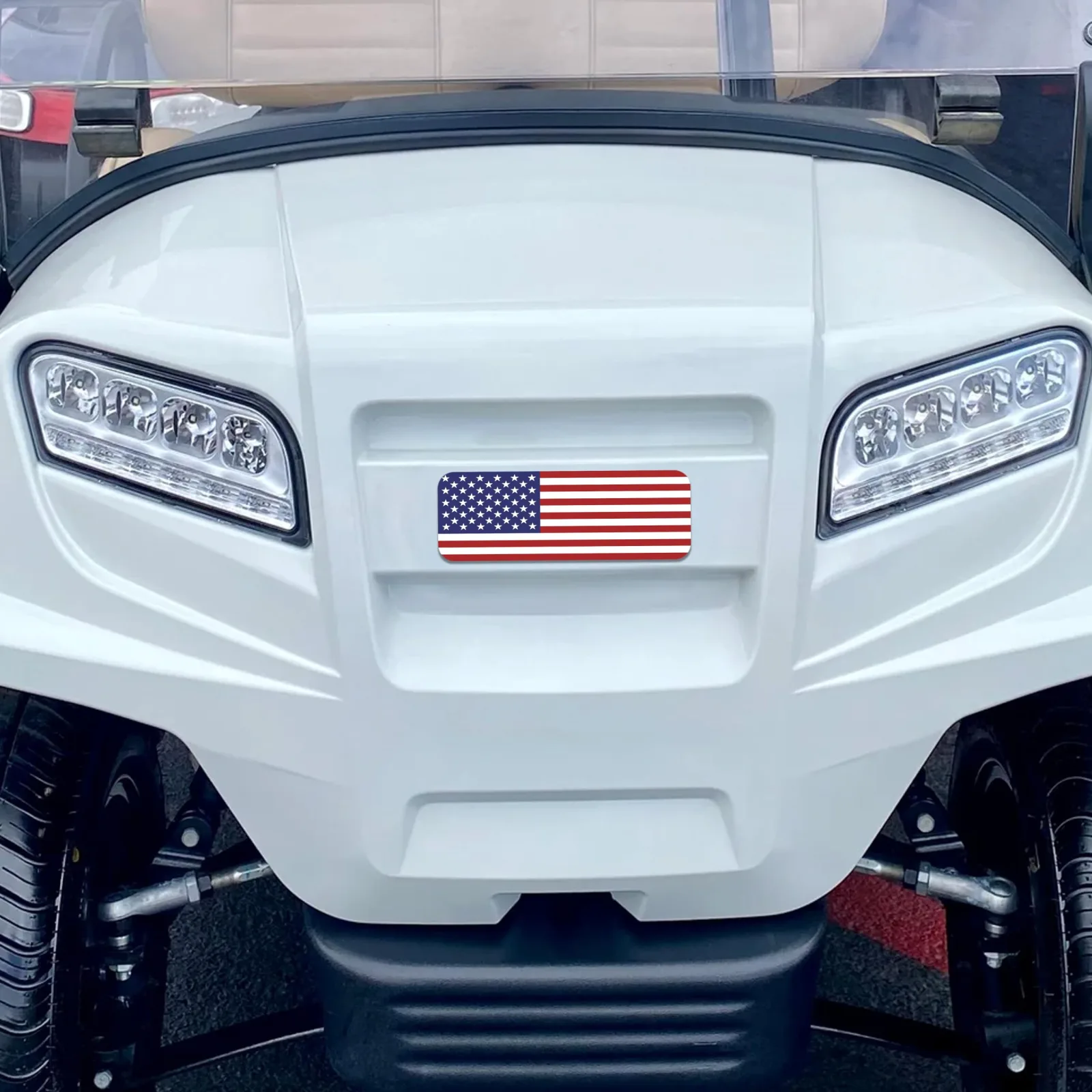 Gimme Golf USA Club Car Onward American Flag Name Plate image 3