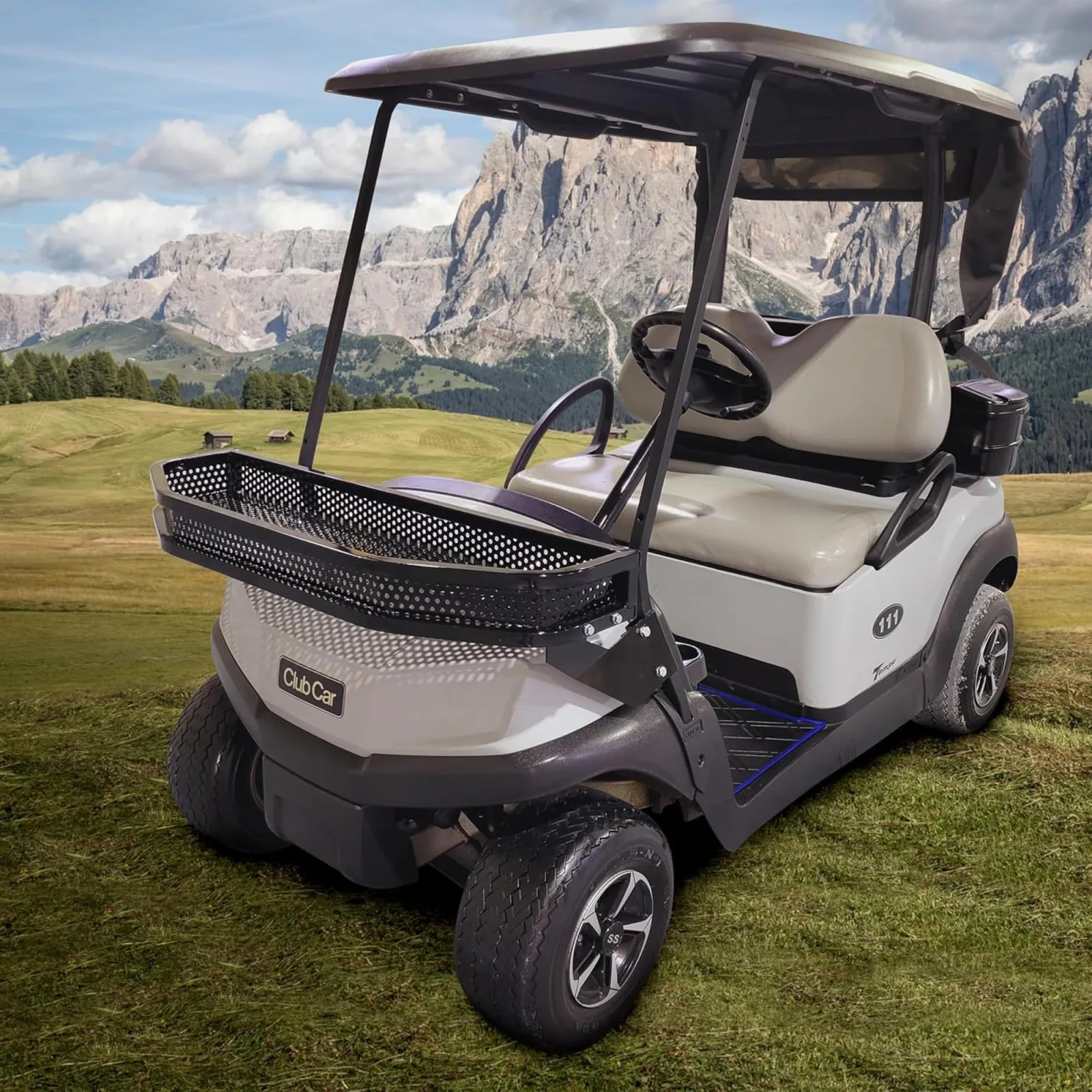 Huskey Front Cargo Basket for Club Car Precedent, Tempo & Onward image 2