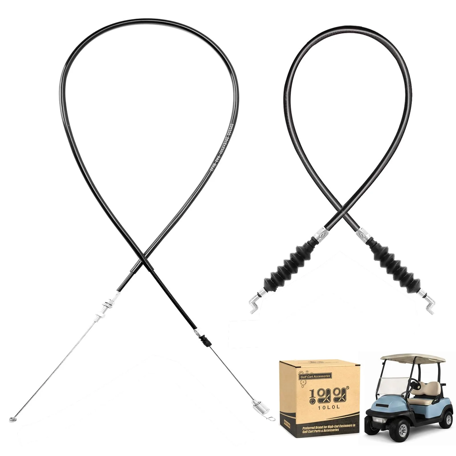 10L0L Throttle Cable Kit for Club Car Precedent Gas Carts