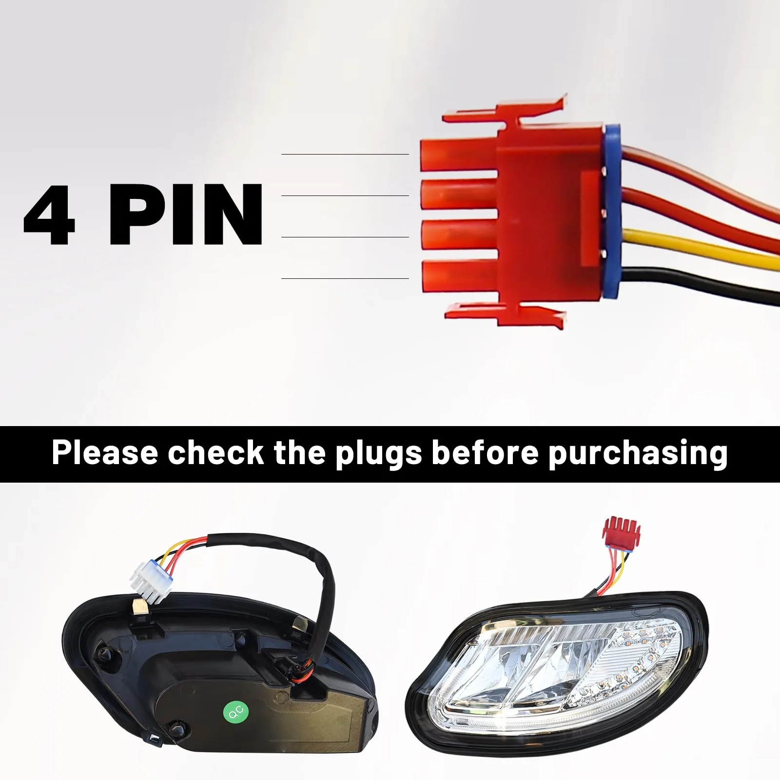 Orle Oko LED Light Kit for E-Z-GO Freedom T48 image 2