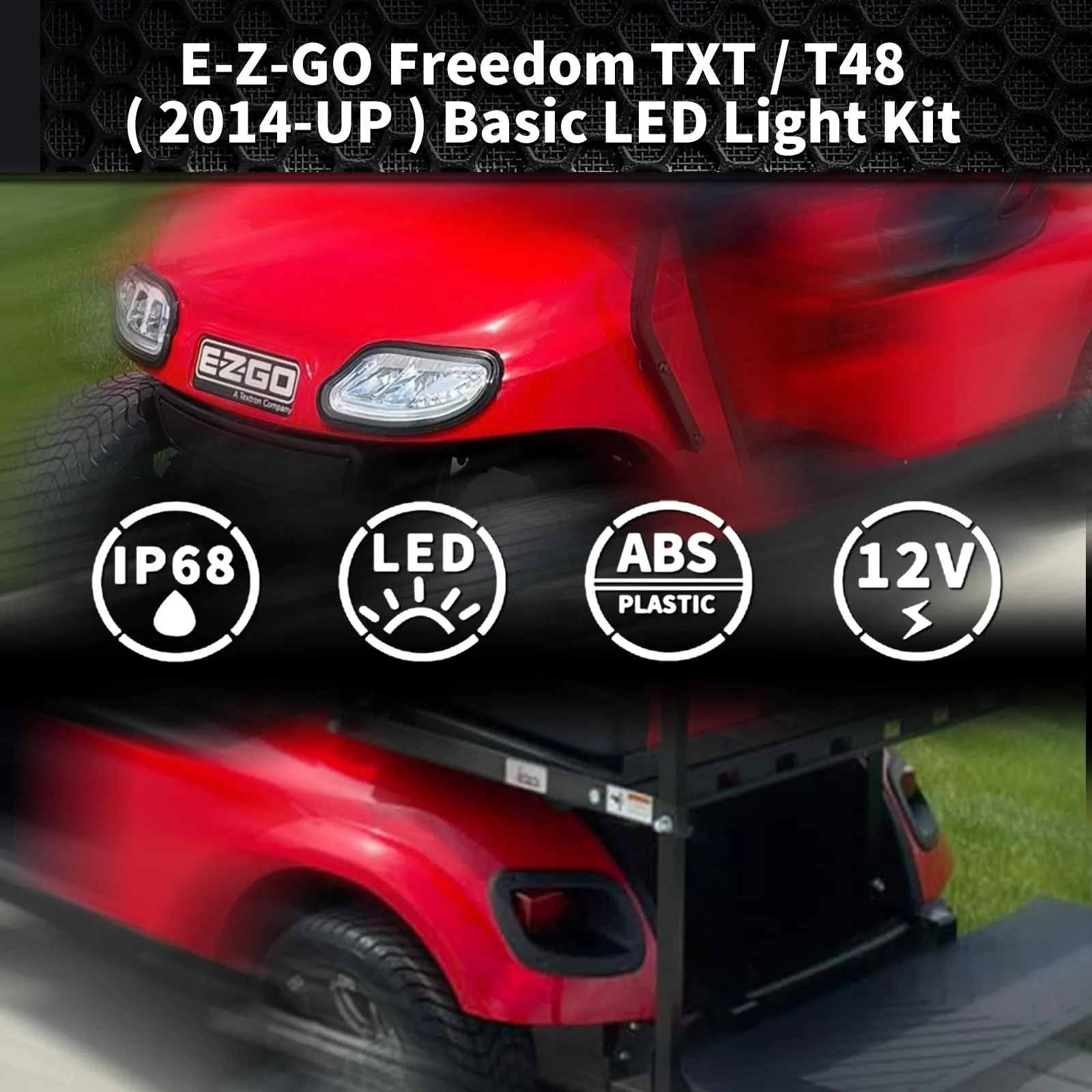 Orle Oko LED Light Kit for E-Z-GO Freedom T48 image 4