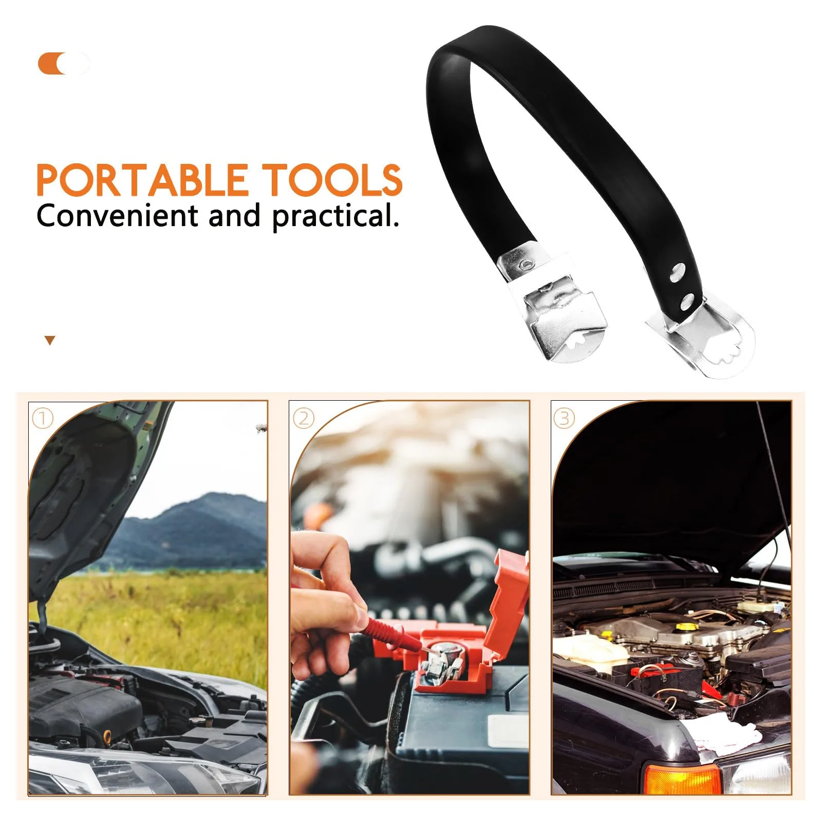 DOITOOL Battery Carrier Strap with Steel Handle image 3
