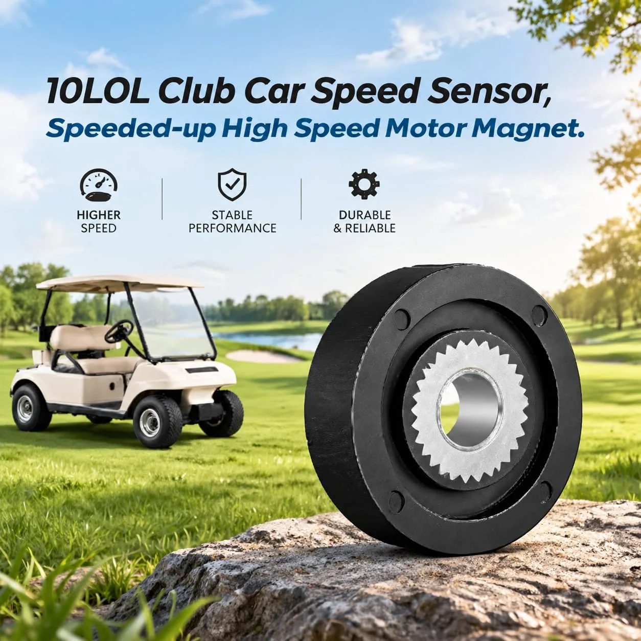 10L0L Club Car High Speed Magnet 73328-G01 image 2