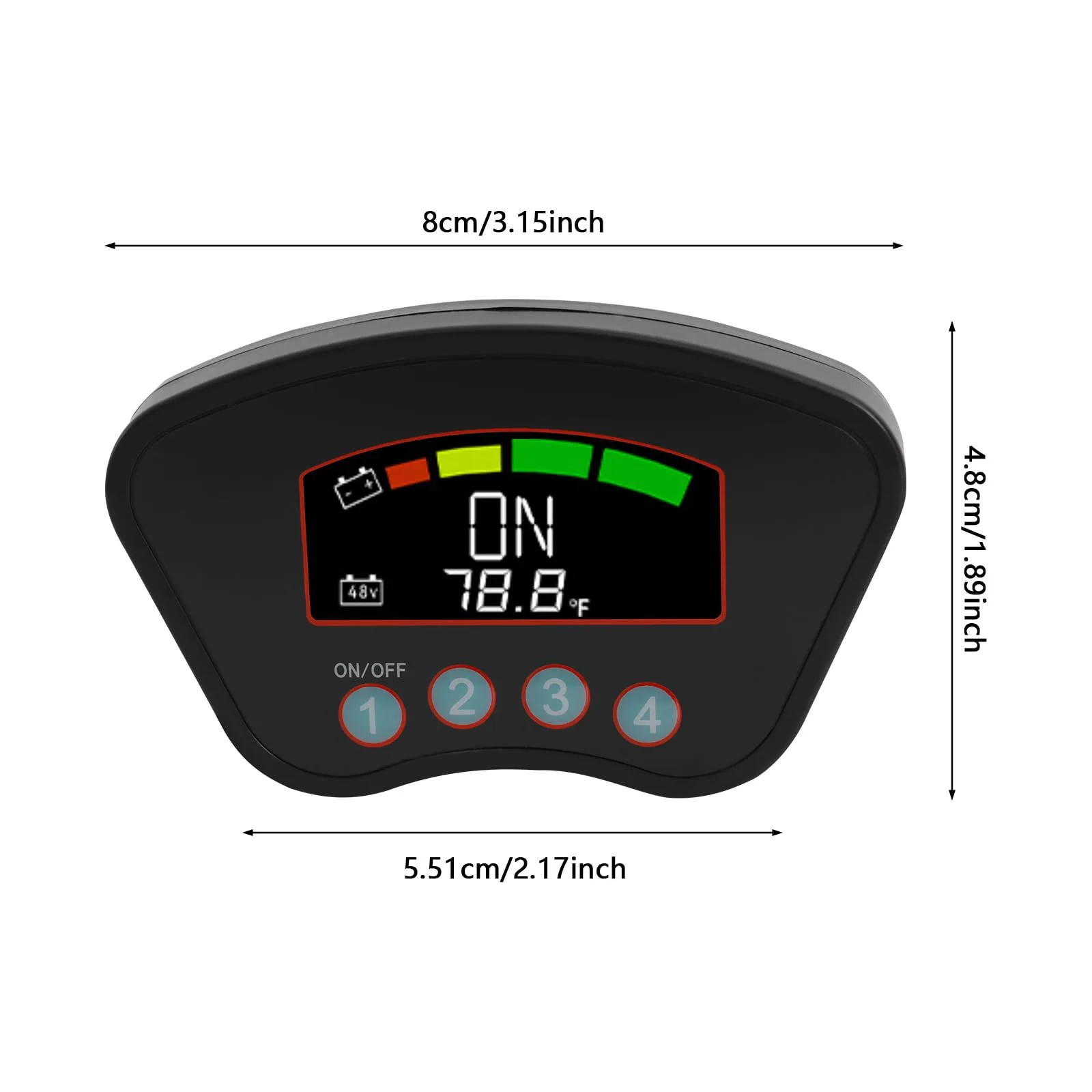 RIAHNEAH Keyless Golf Cart Ignition Switch 36V-48V image 2