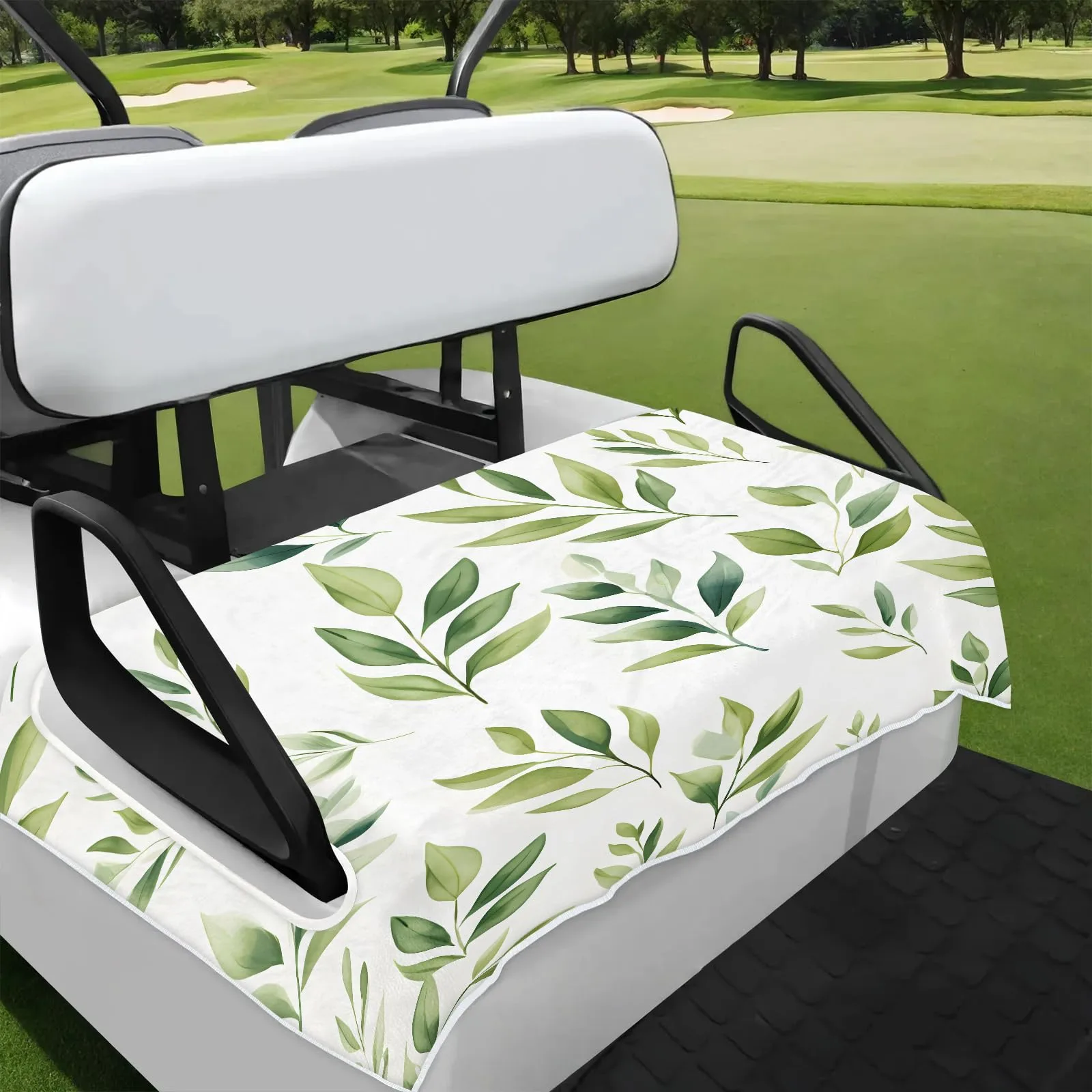 Tiveruda Golf Cart Seat Cover for Double Seats, 51 x 31 in
