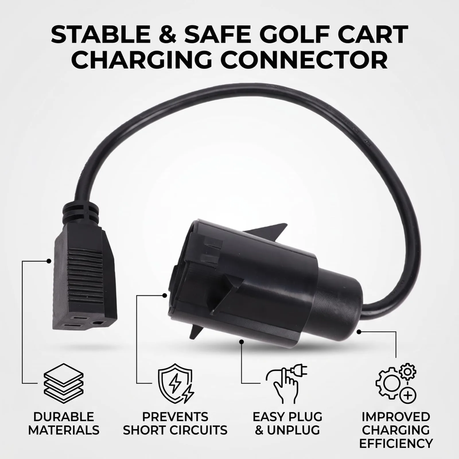 Marhynchus Charging Port Adapter for Club Car Precedent image 2