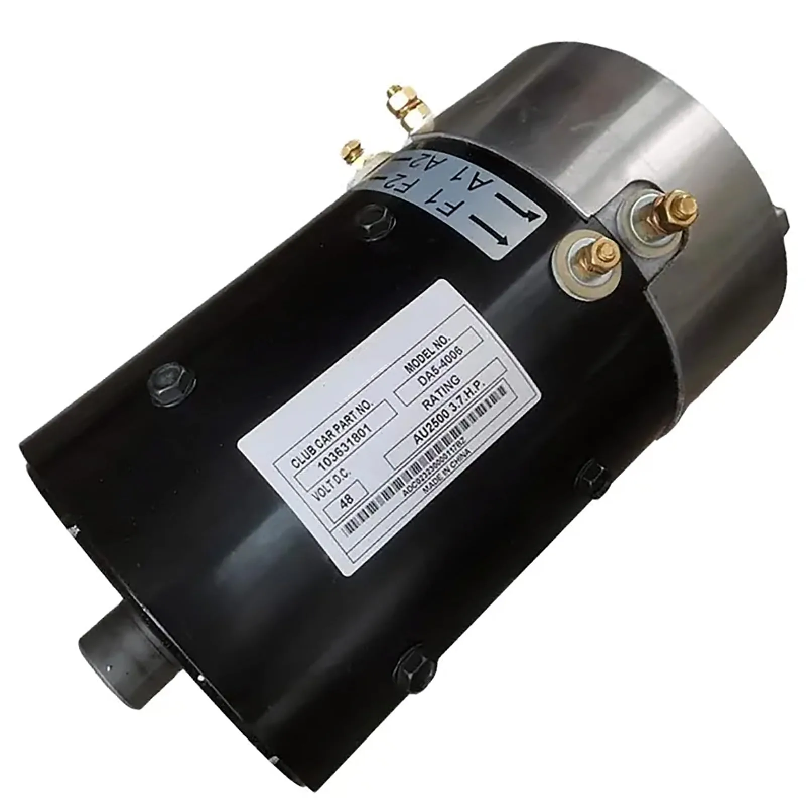 DoraKvi 103631801 3.7HP 48V Golf Cart Motor — fits Club Car L6/L8