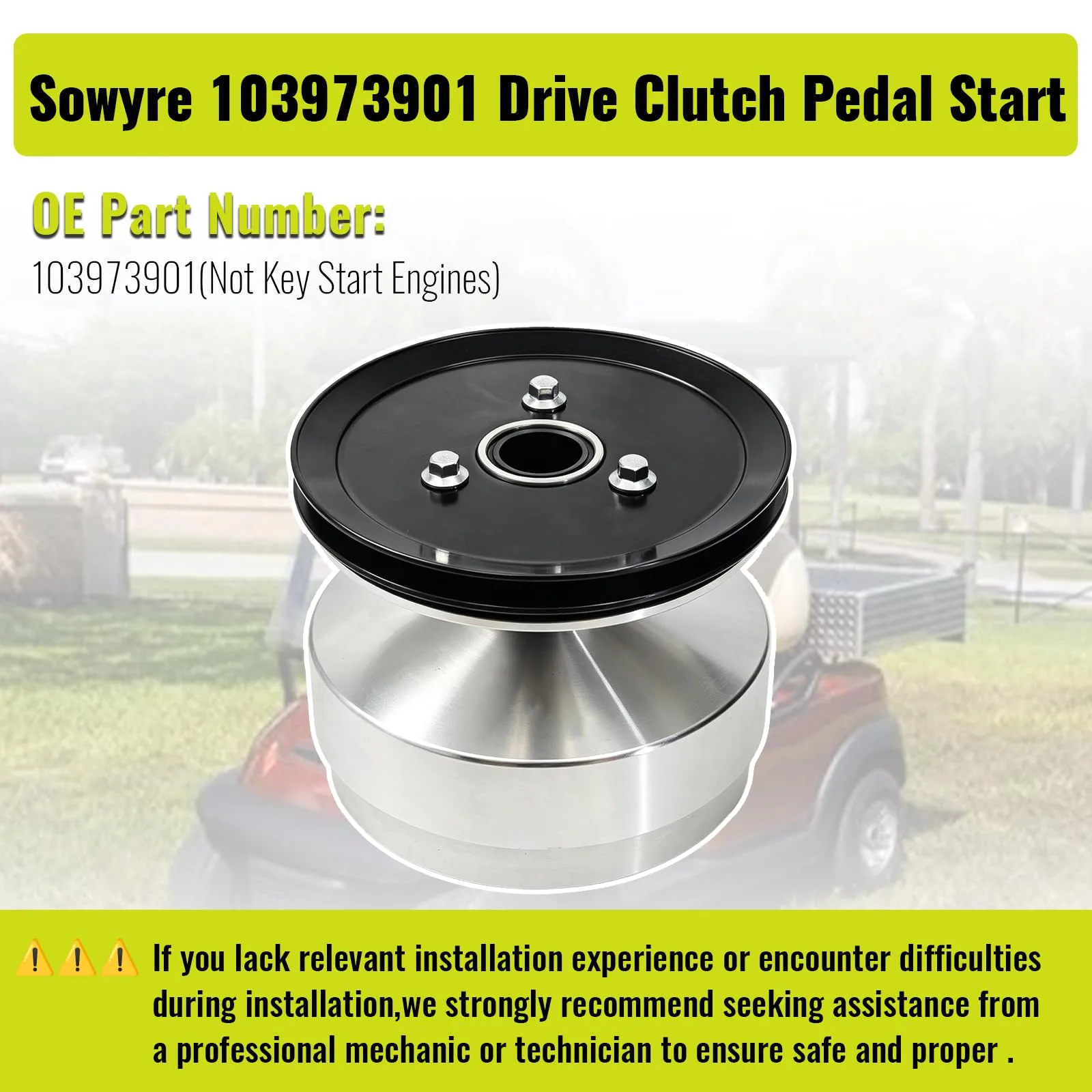 Sowyre 103973901 Drive Clutch Pedal Start Assembly image 2