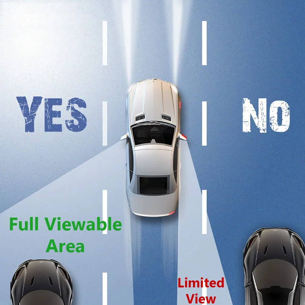 Essential Contraptions 2-Inch Blind Spot Mirrors for E-Z-GO Liberty image 3