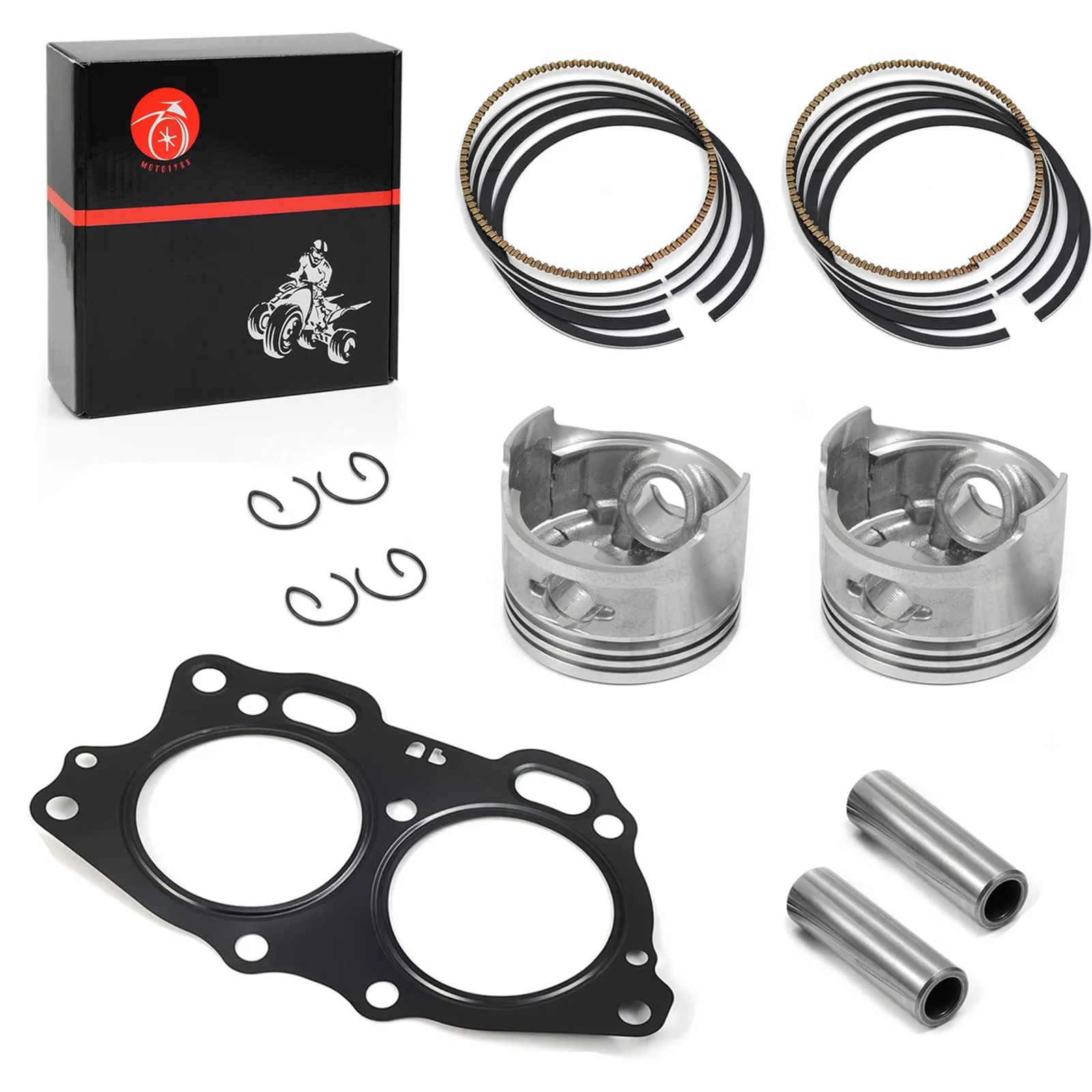 MOTO1988 0.5mm Top-End Kit for E-Z-GO 350cc Golf Cart