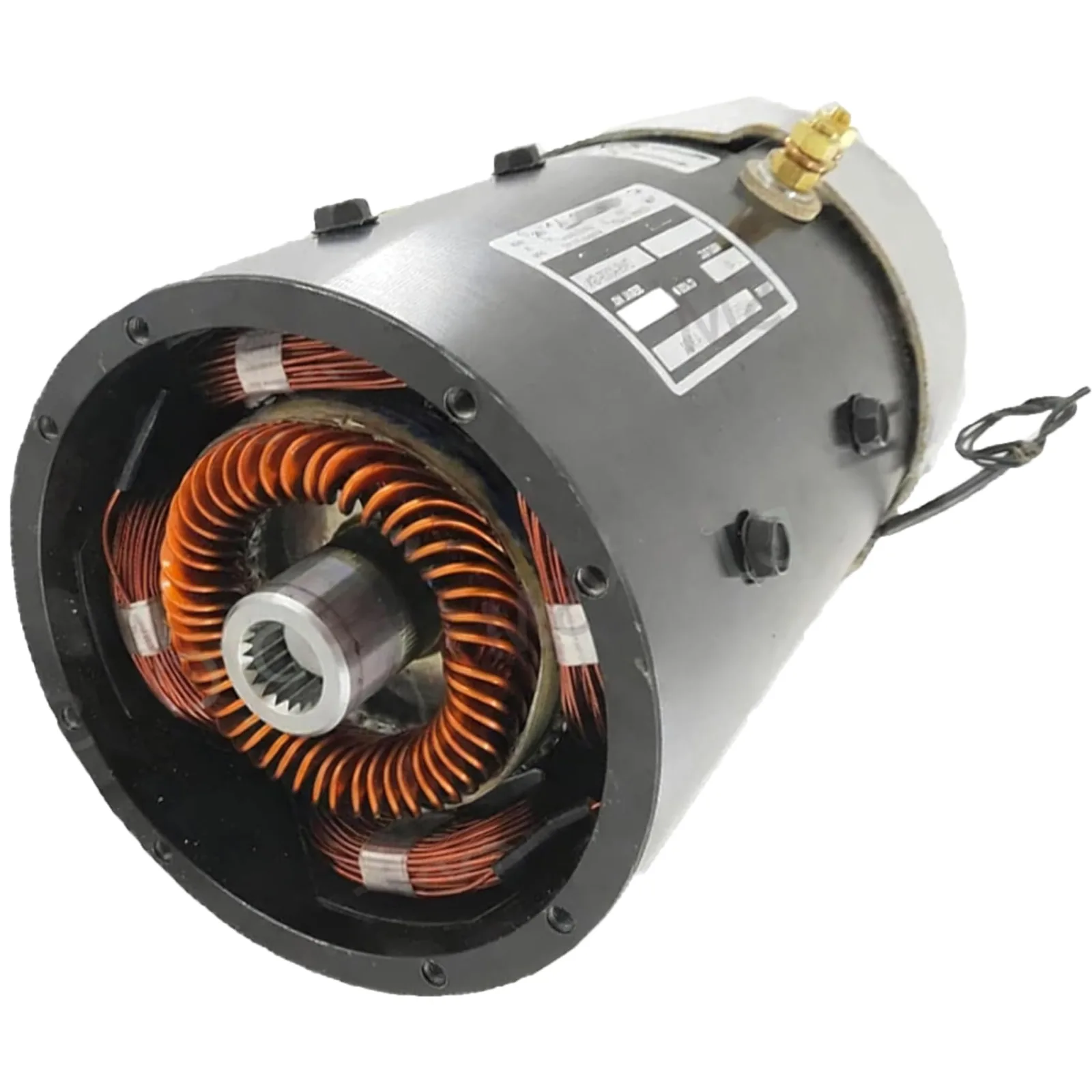 Hdnverys 48V 3kW Electric Cart Motor ZQS48-3.0-T image 3