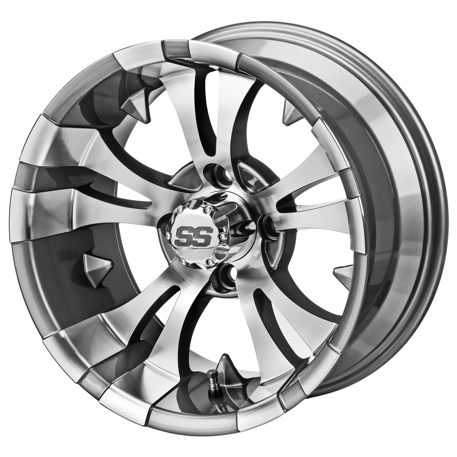 RM Cart Warlock 14-Inch Golf Cart Wheel 14120