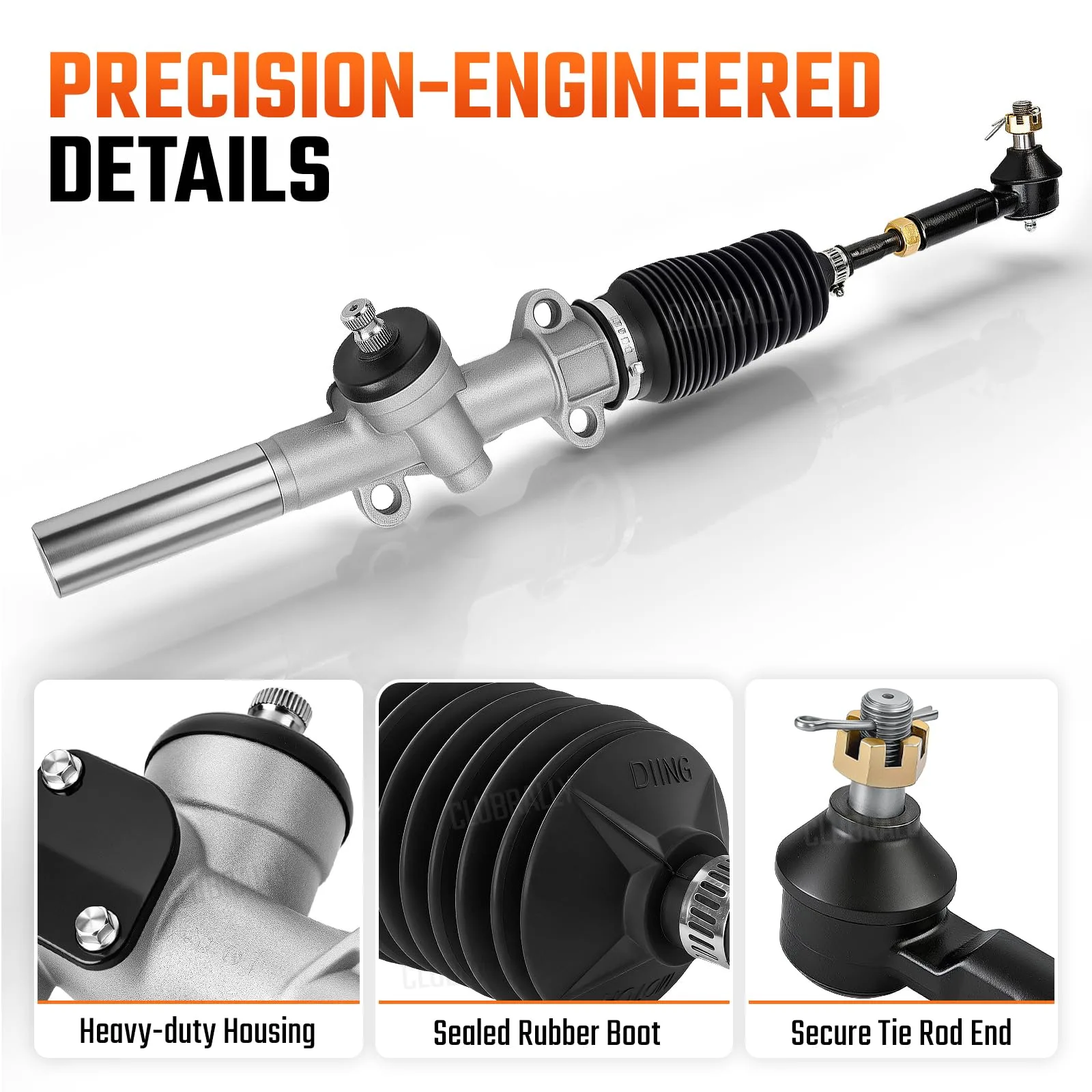 CLUBRALLY Steering Gear Box for E-Z-GO TXT Workhorse image 2