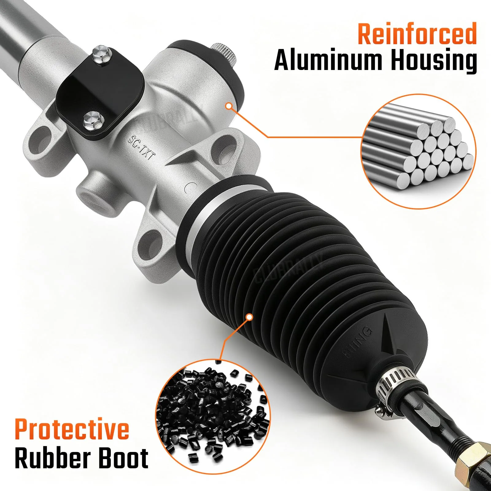 CLUBRALLY Steering Gear Box for E-Z-GO TXT Workhorse image 4